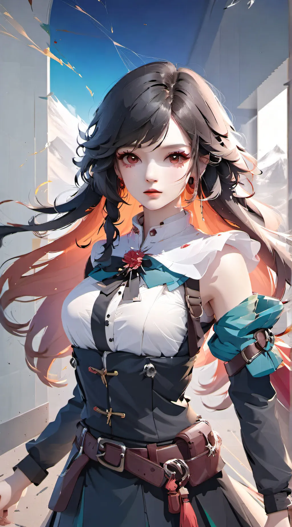ai character: Ashley background