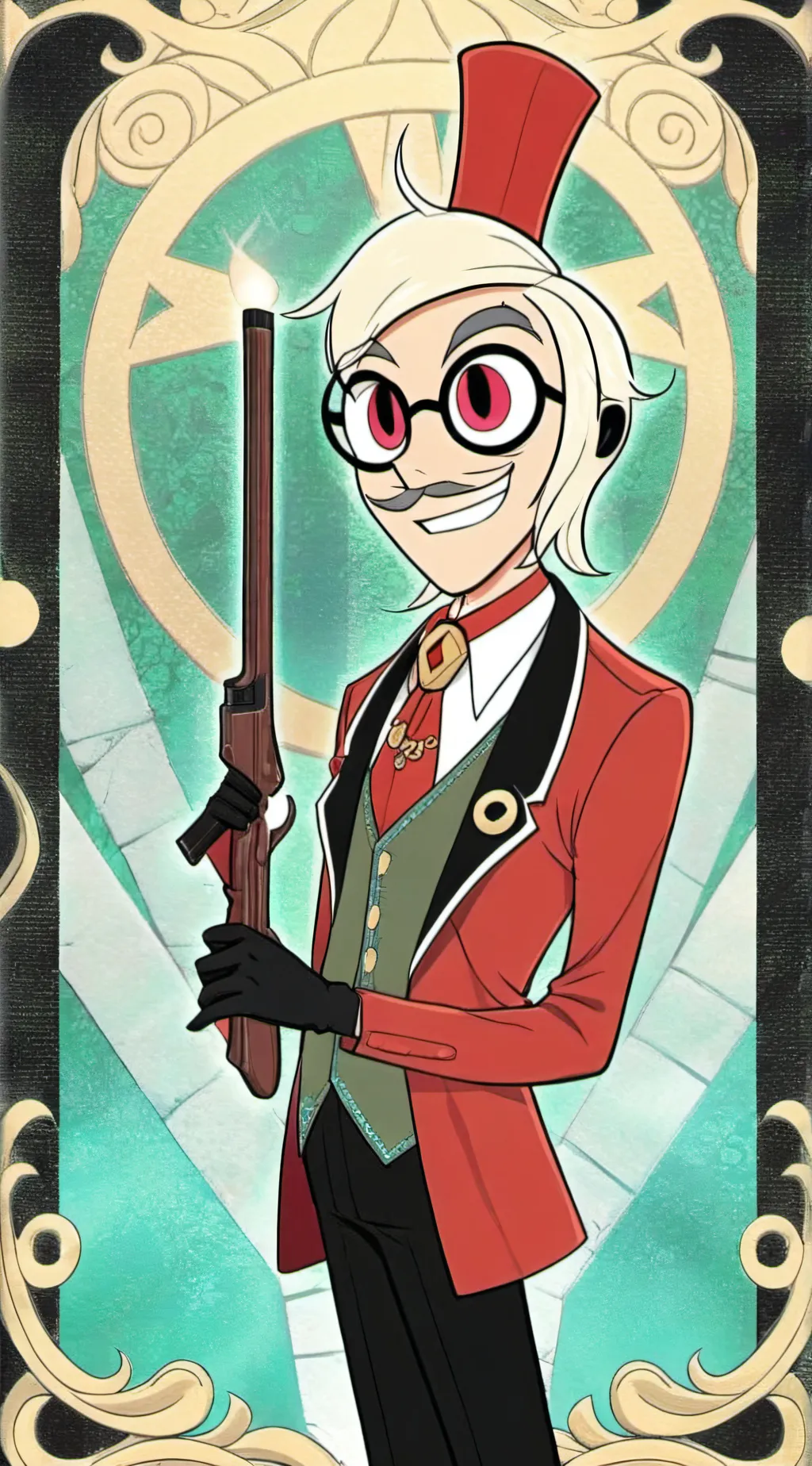 ai character: hh aquarium trip background