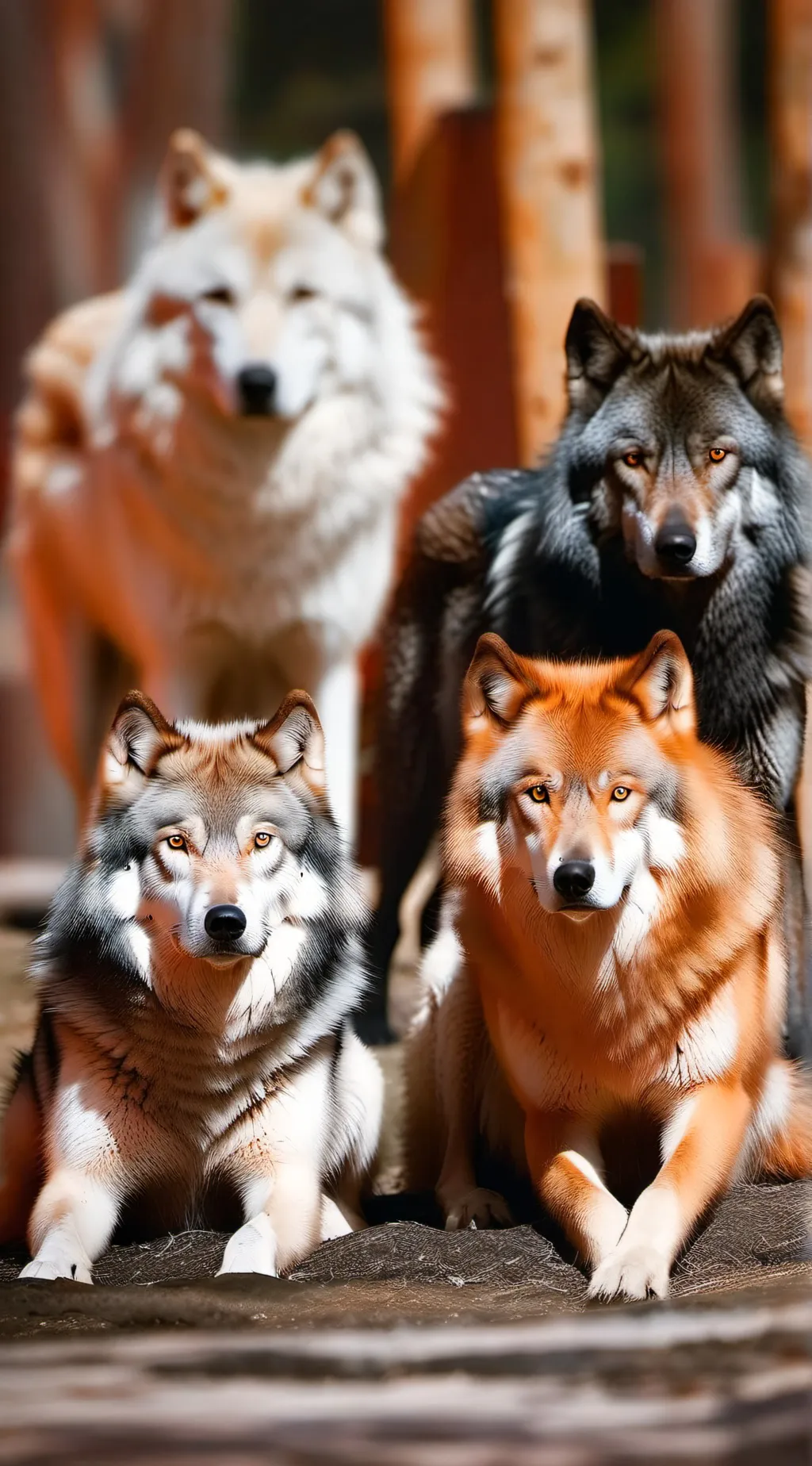 ai character: Wolf Territory background