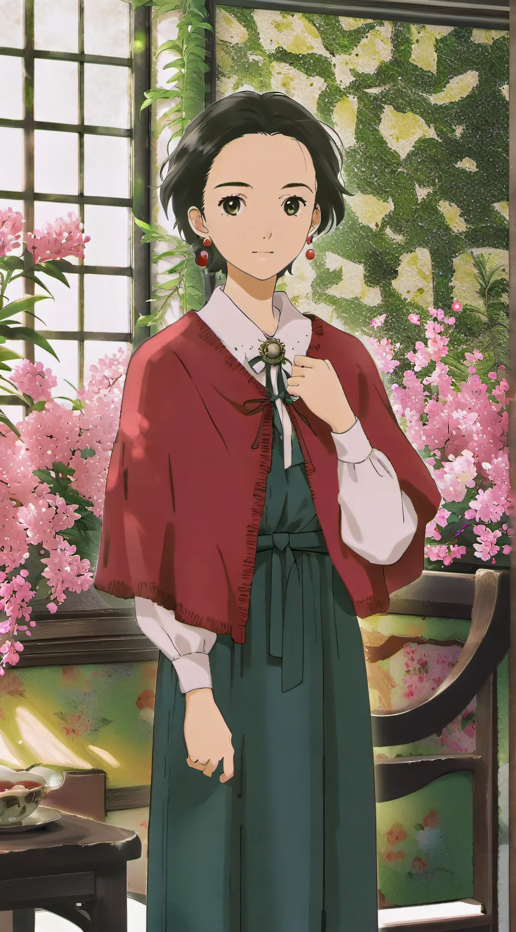 ai character: Lilly background