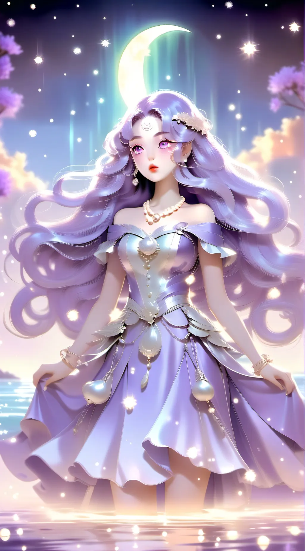 ai character: Serene background