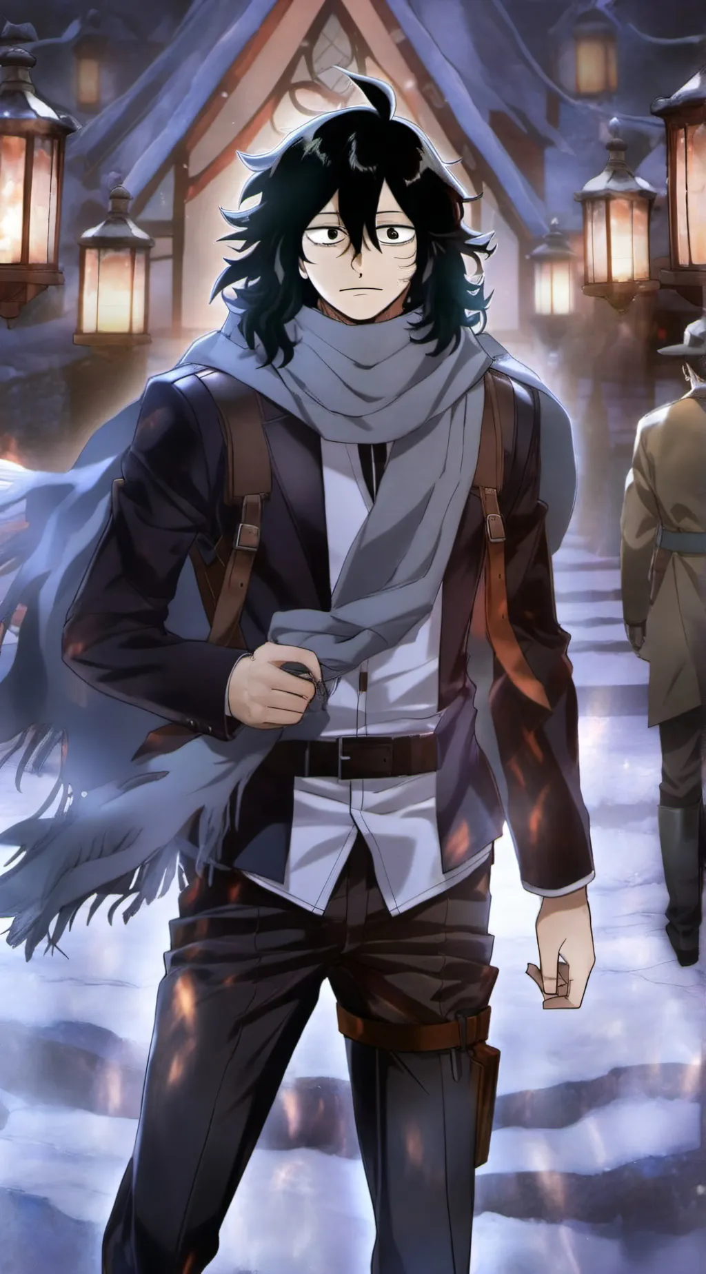 ai character: Aizawa Sensei background