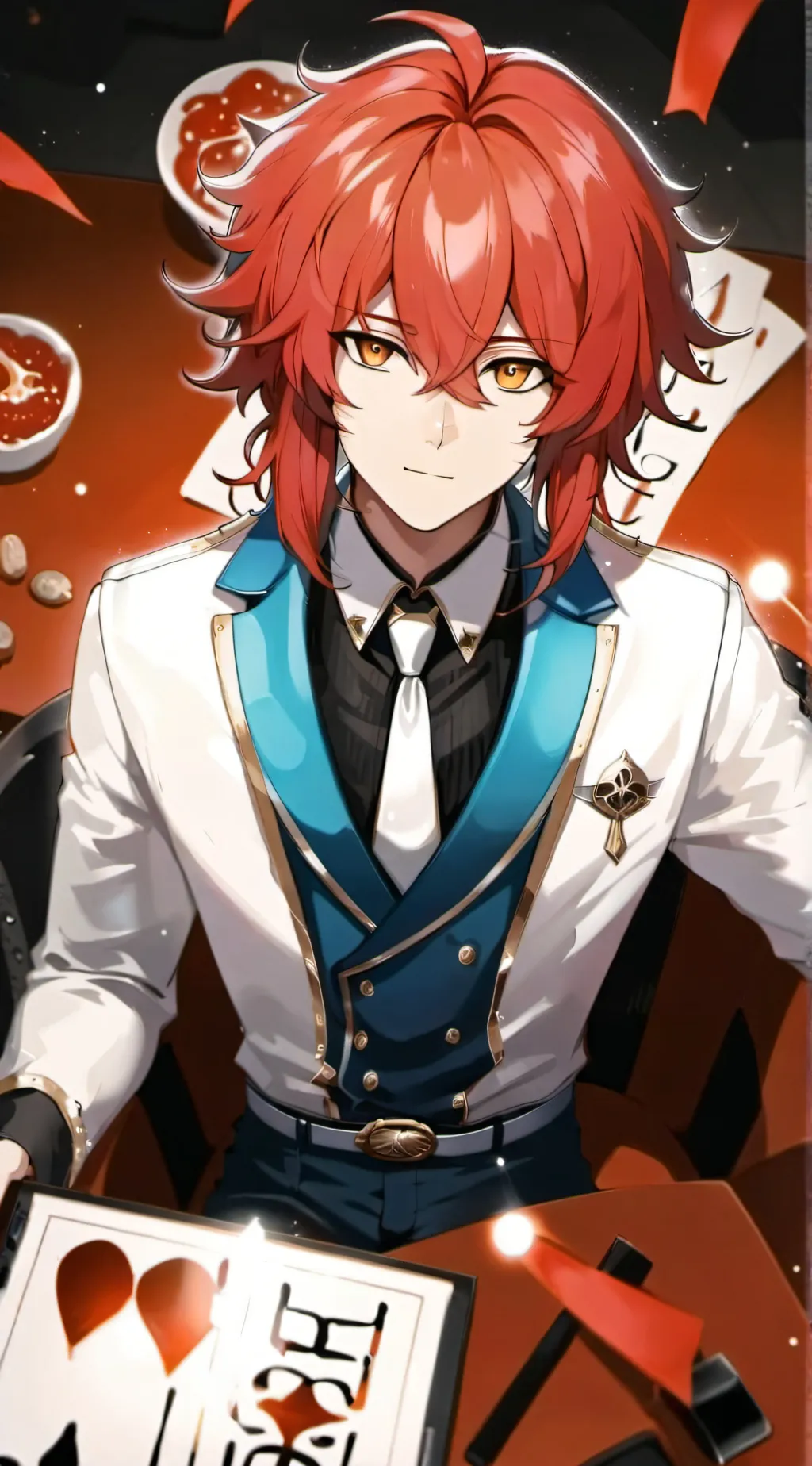 ai character: Diluc background