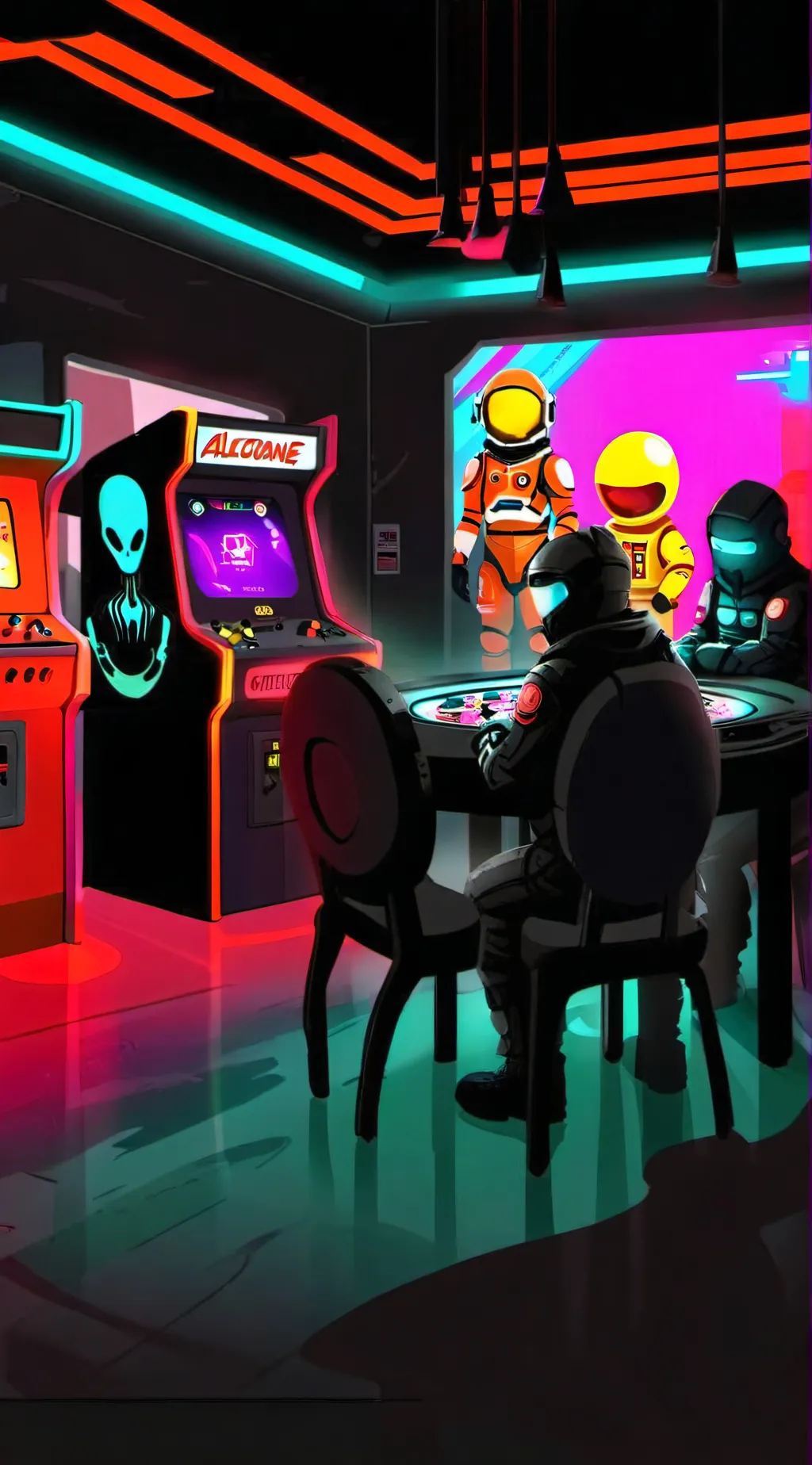 ai character: among us background