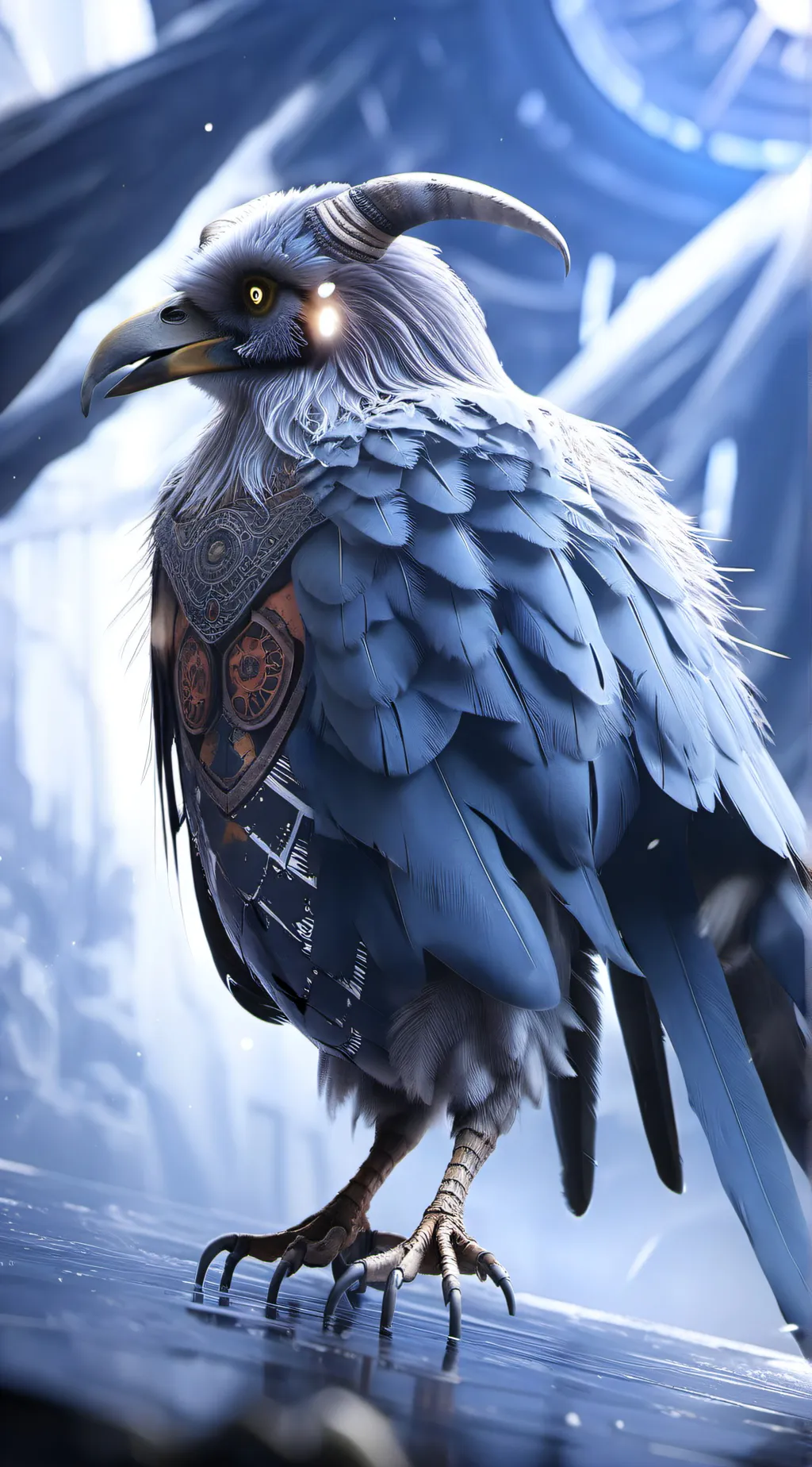 ai character: MSM Ethereal WorkS background
