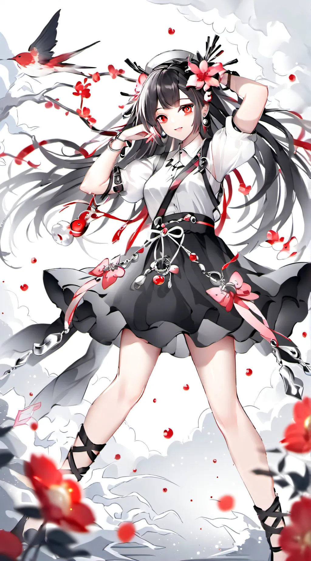 ai character: Hashira background