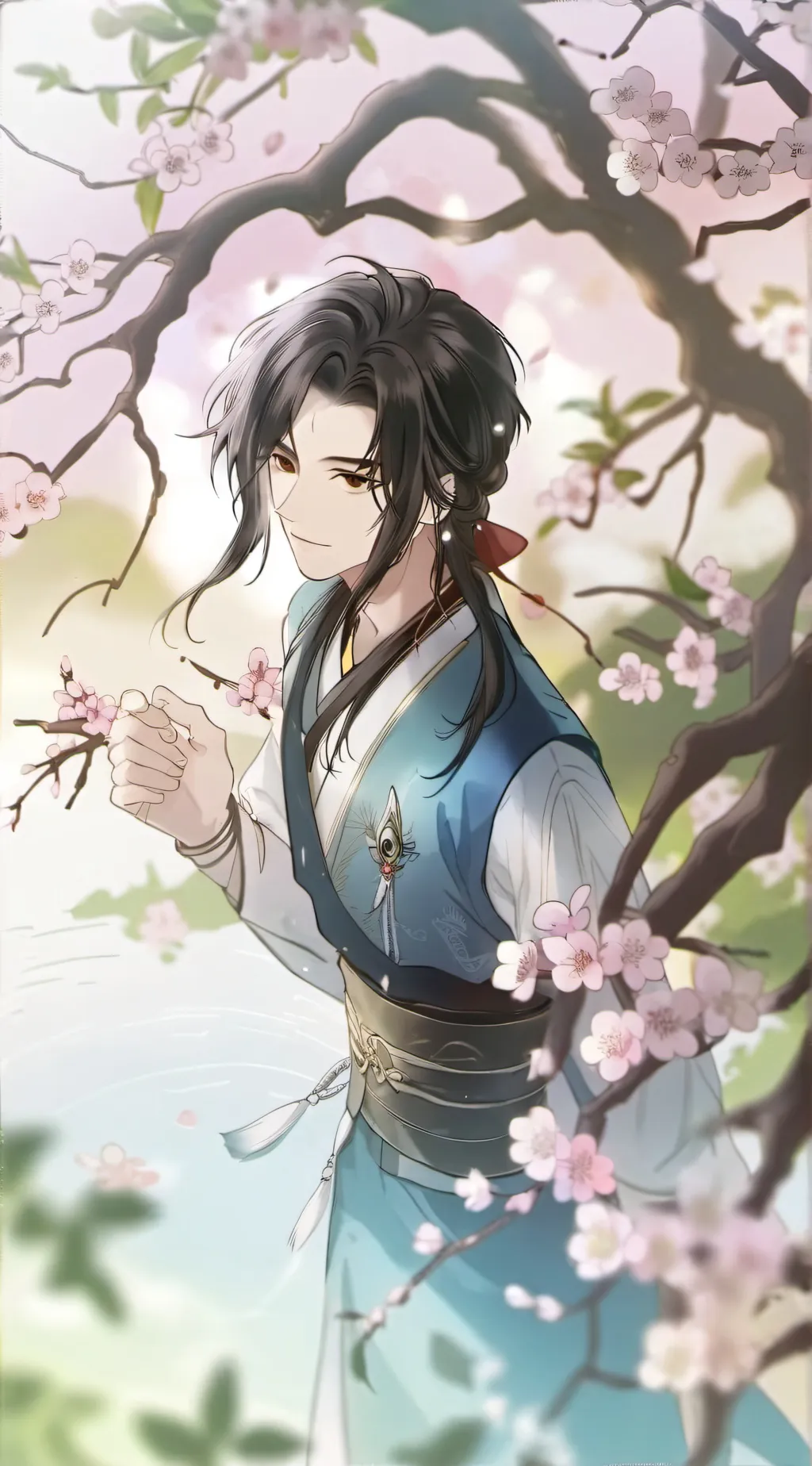 ai character: hitani background