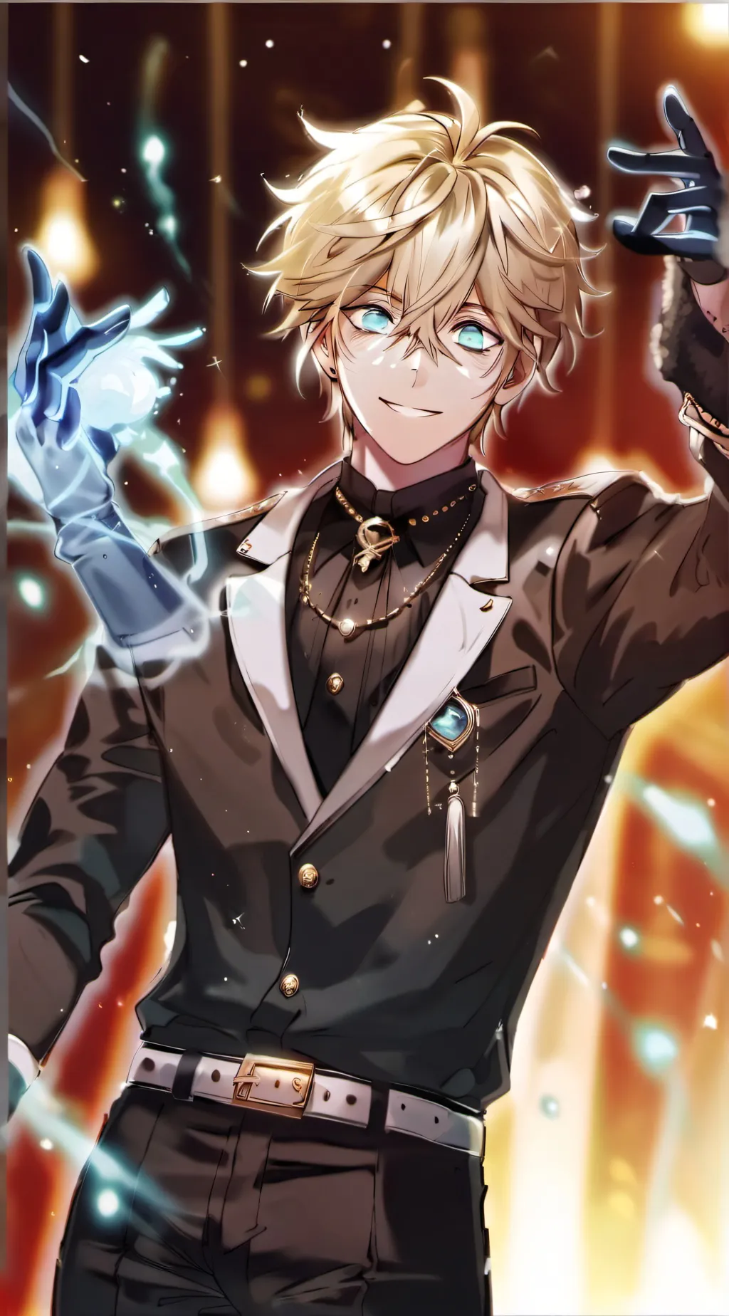 ai character: Luck background