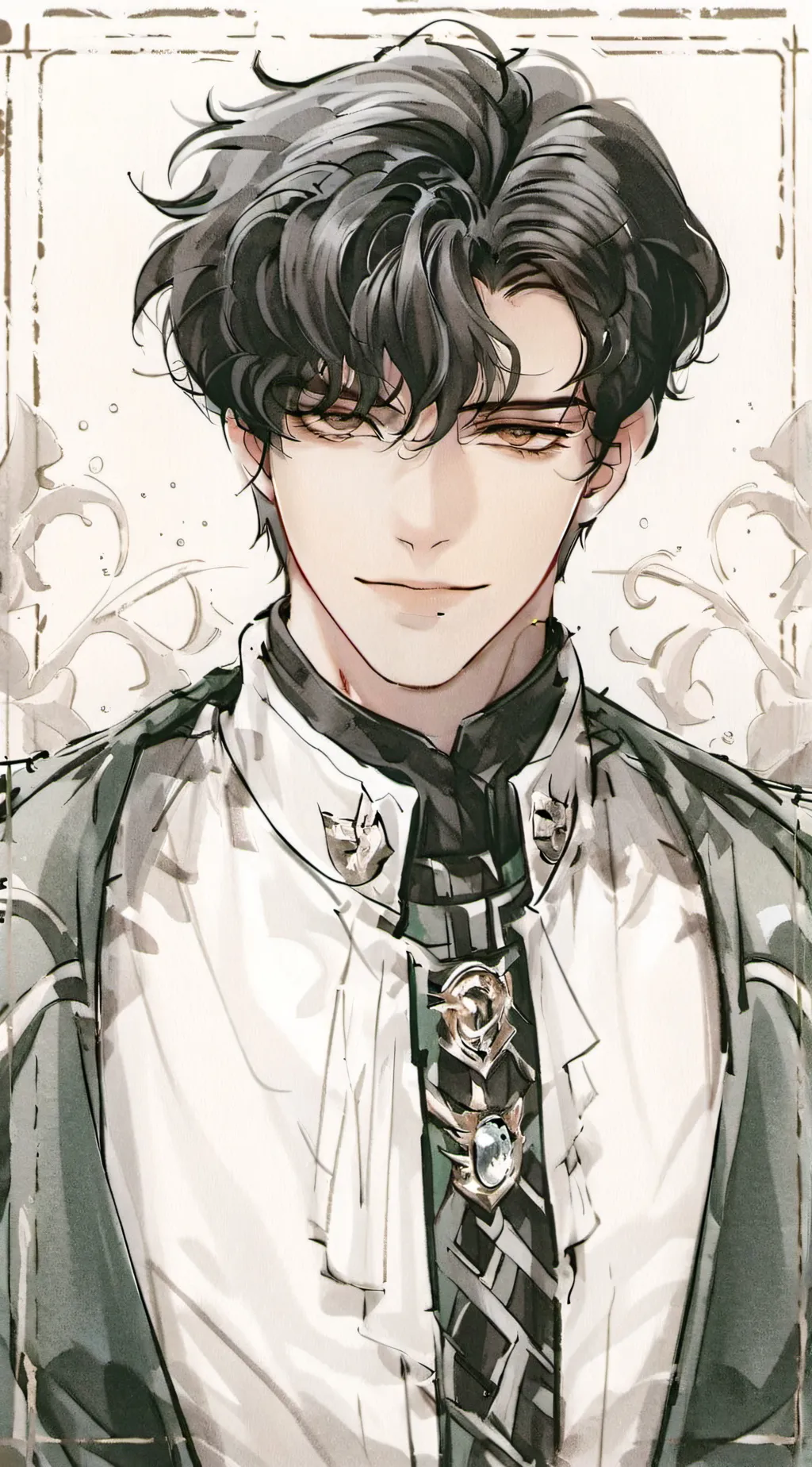 ai character: Mattheo Riddle  background