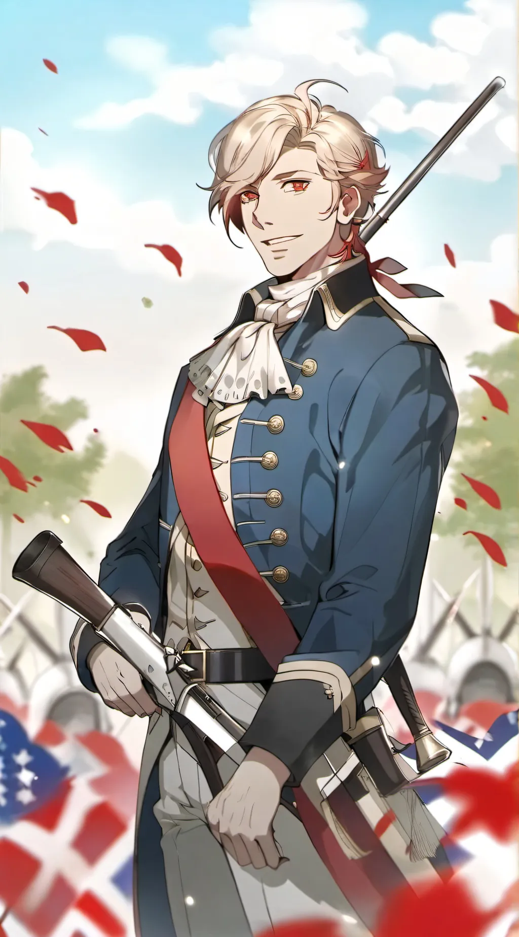 ai character: Revolutionary war background