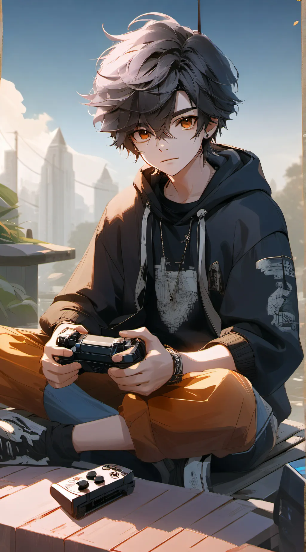 ai character: Adam background