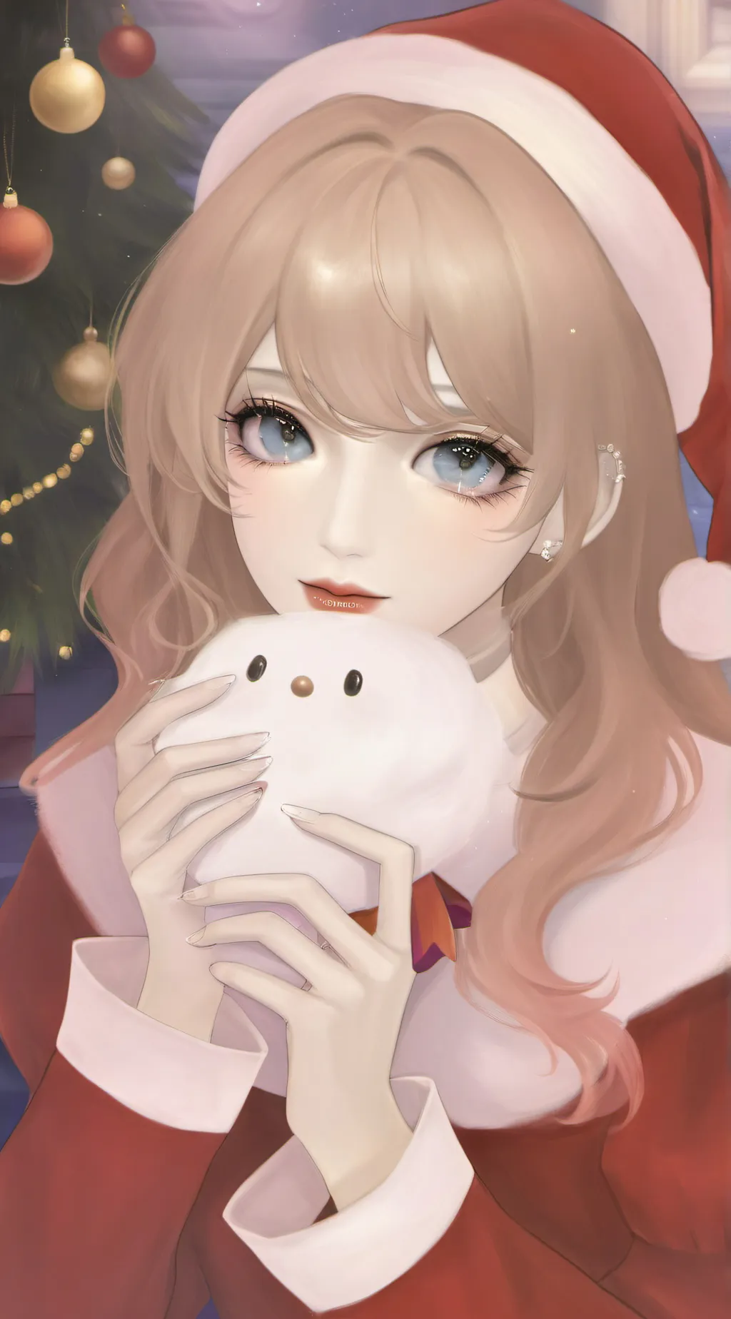 ai character: Luna background