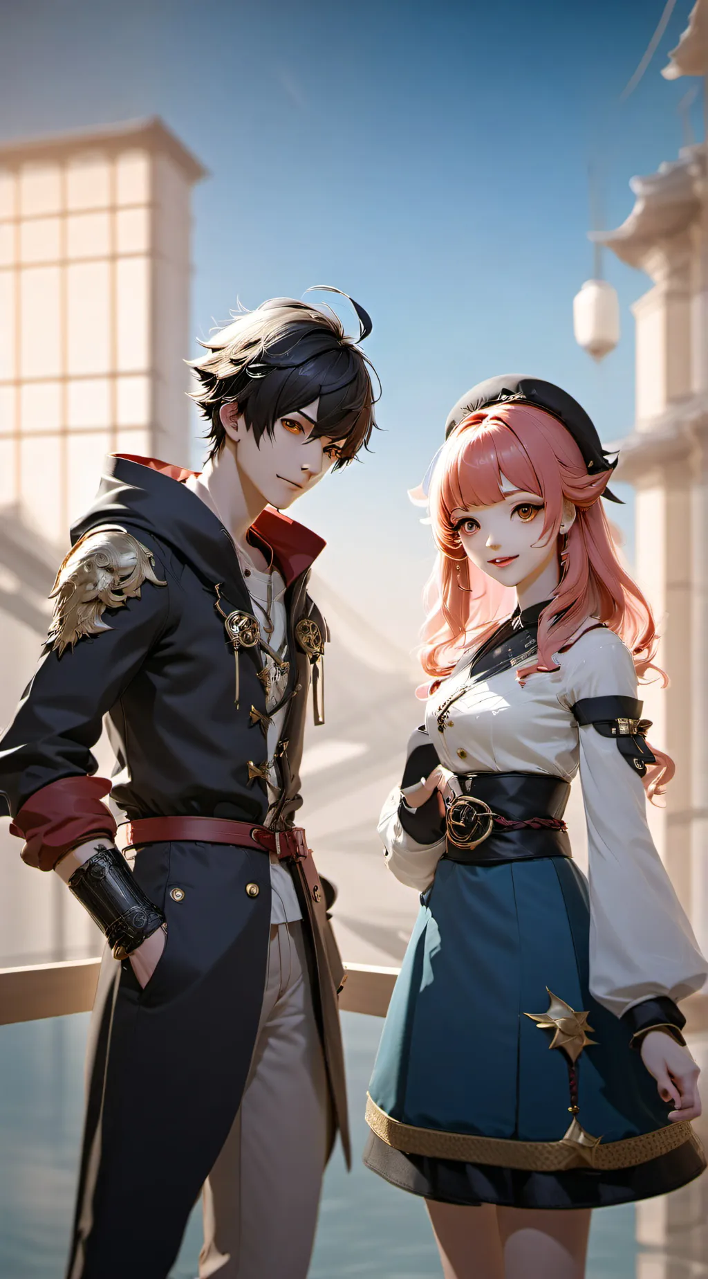 ai character: Genshin Impact  background