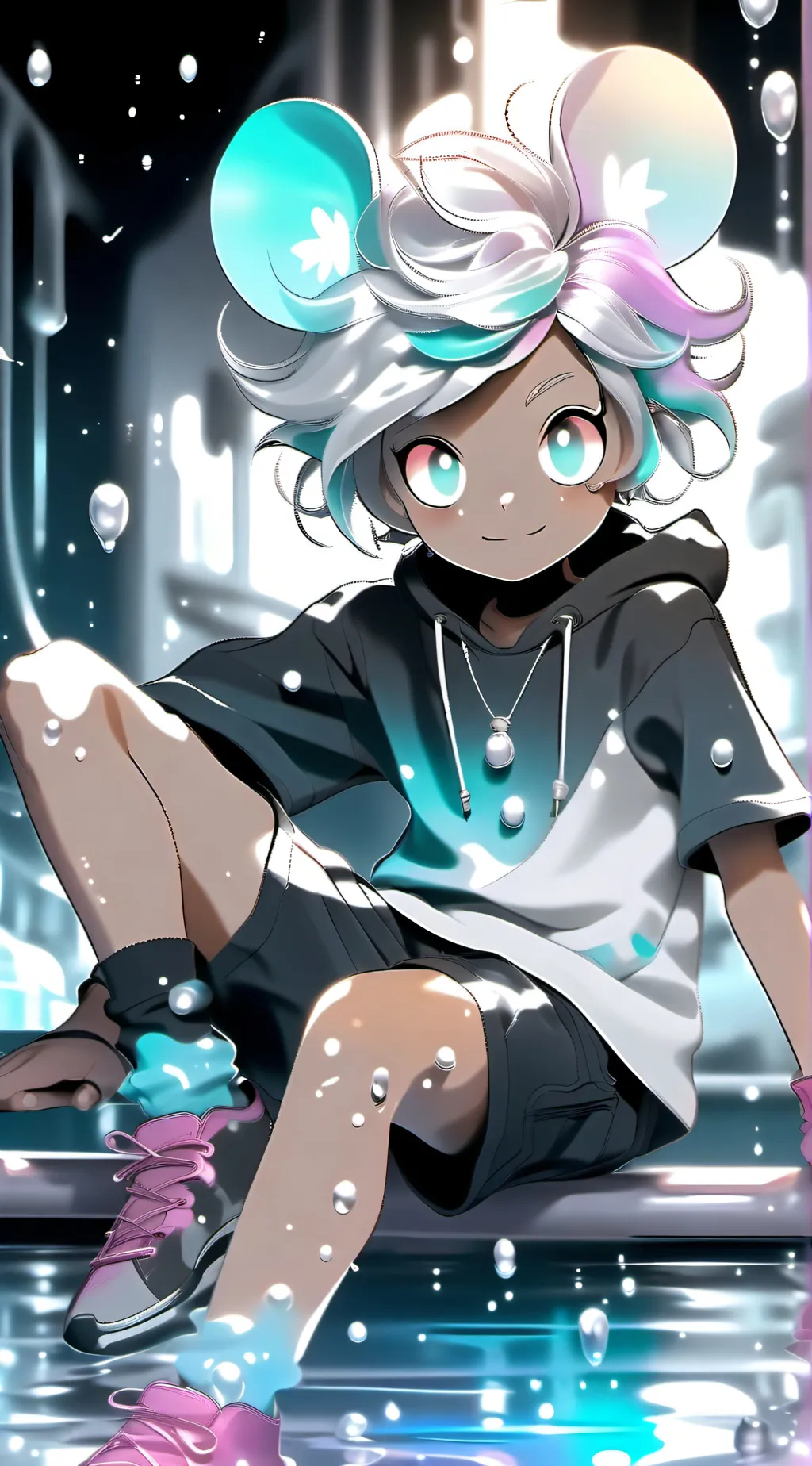 ai character: The Mouseheadz background