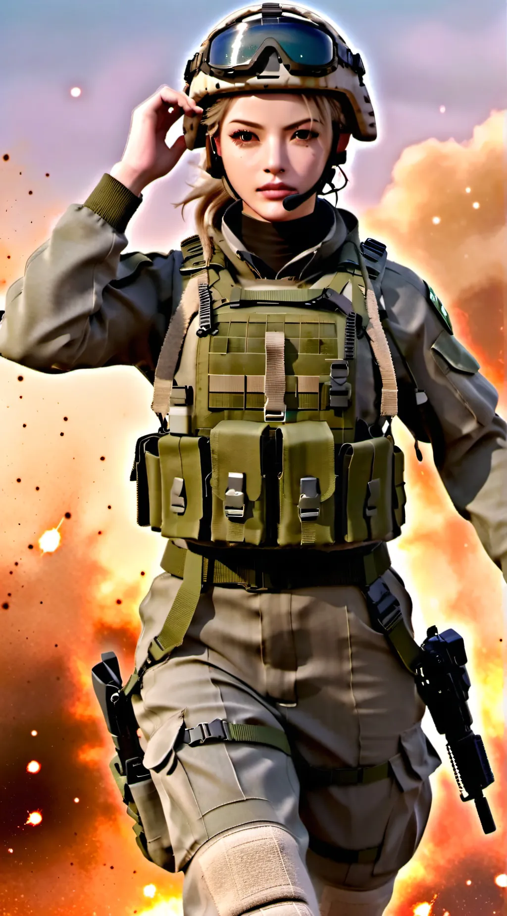 ai character: Ariel background