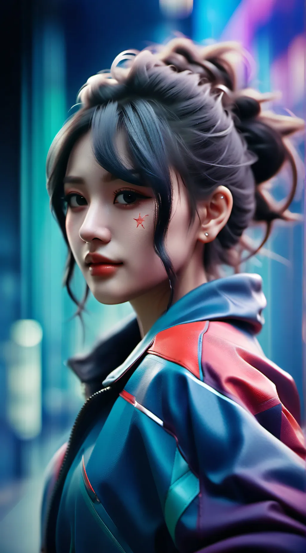 ai character: maya background