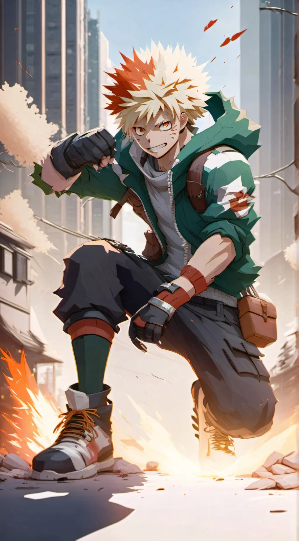 ai character: UA SLEEPOVER! background