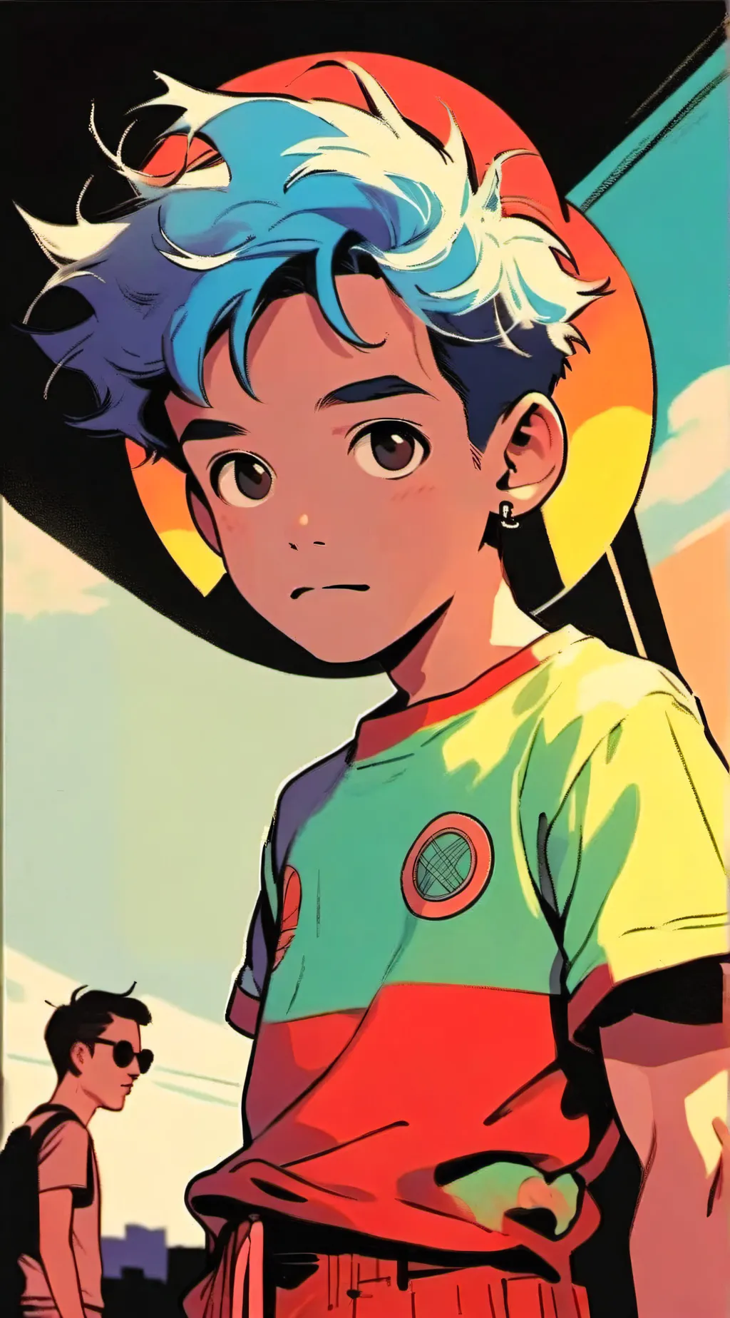 ai character: boyfriend fnf background