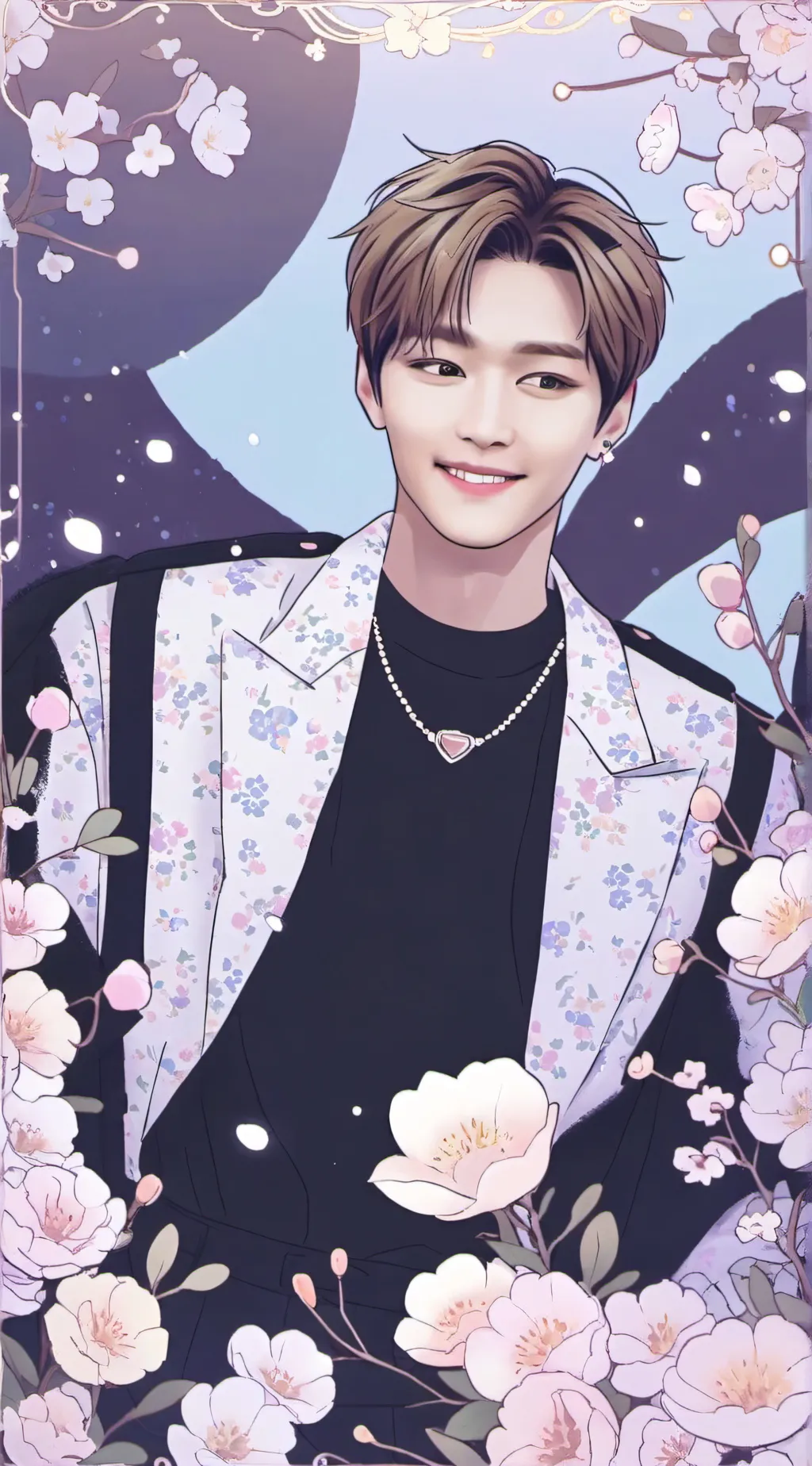 ai character: ❤️STRAY KIDS❤️ background