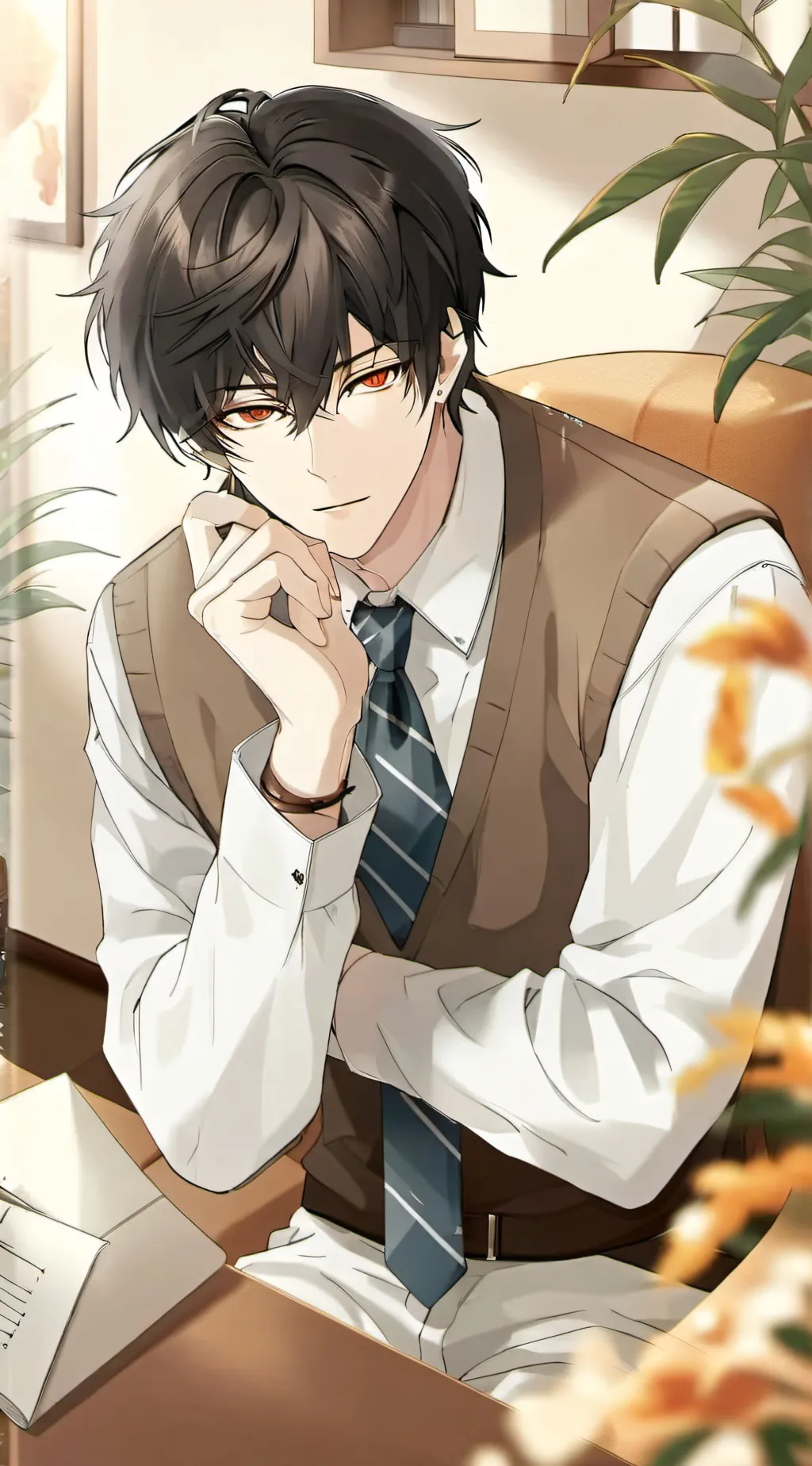 ai character: Bryan background