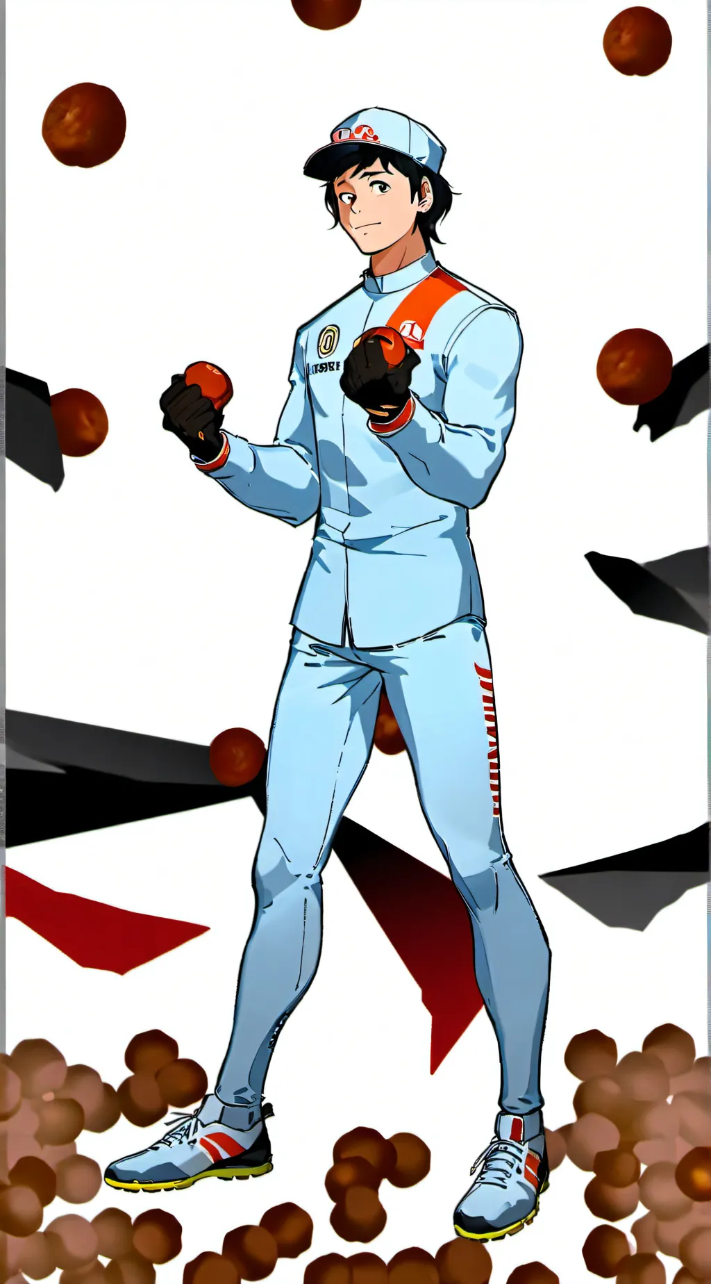 ai character: avatar defumado background