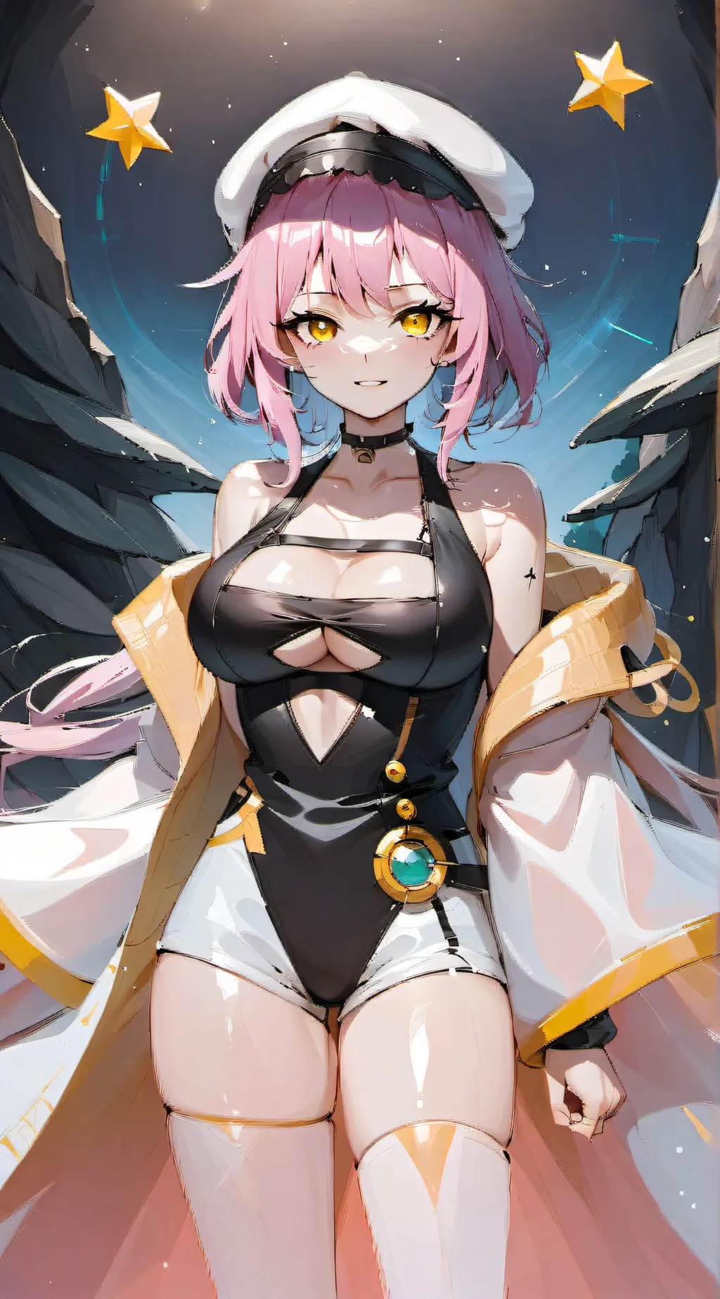 ai character: Zara Aurora background