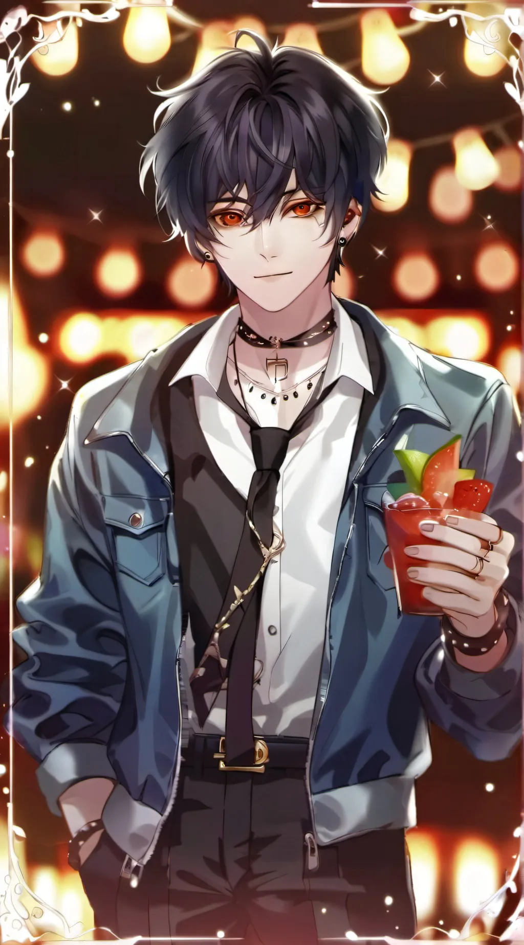 ai character: Aiden  background