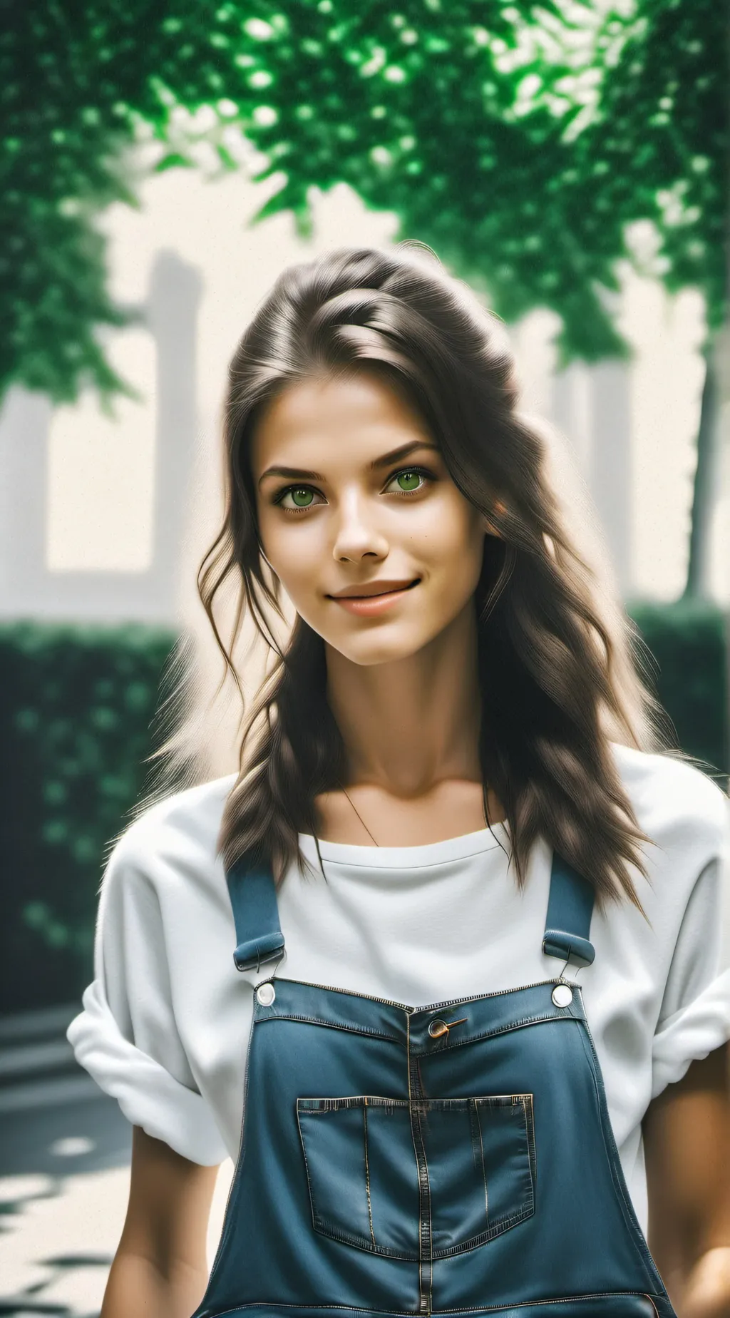 ai character: violet  background
