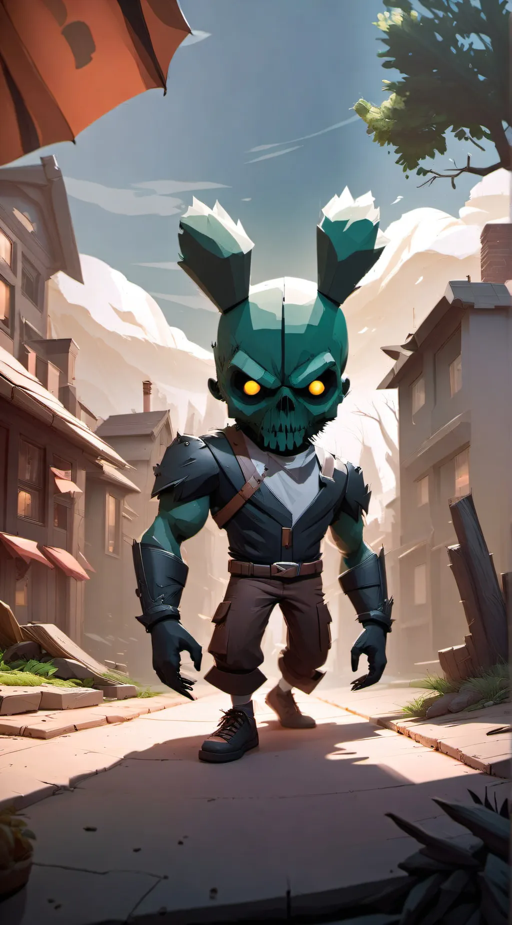 ai character: Gary background