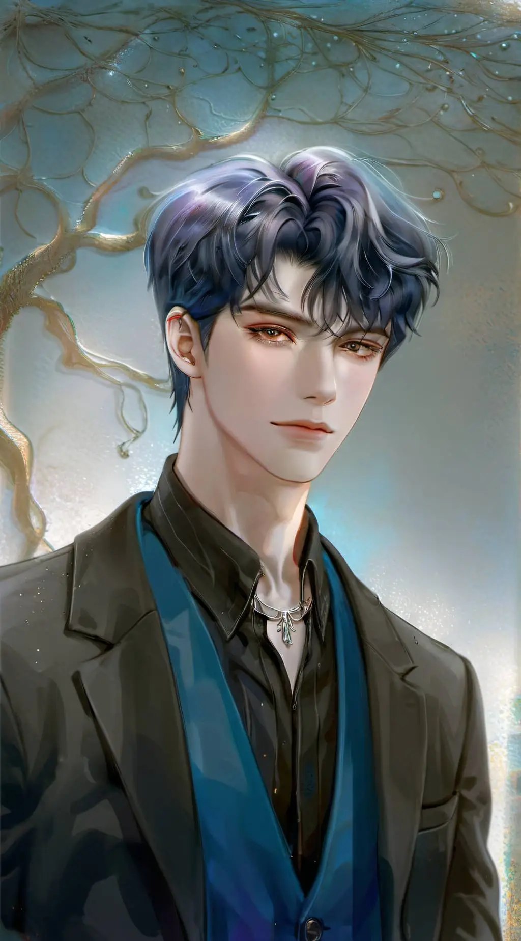 ai character: Skyer background