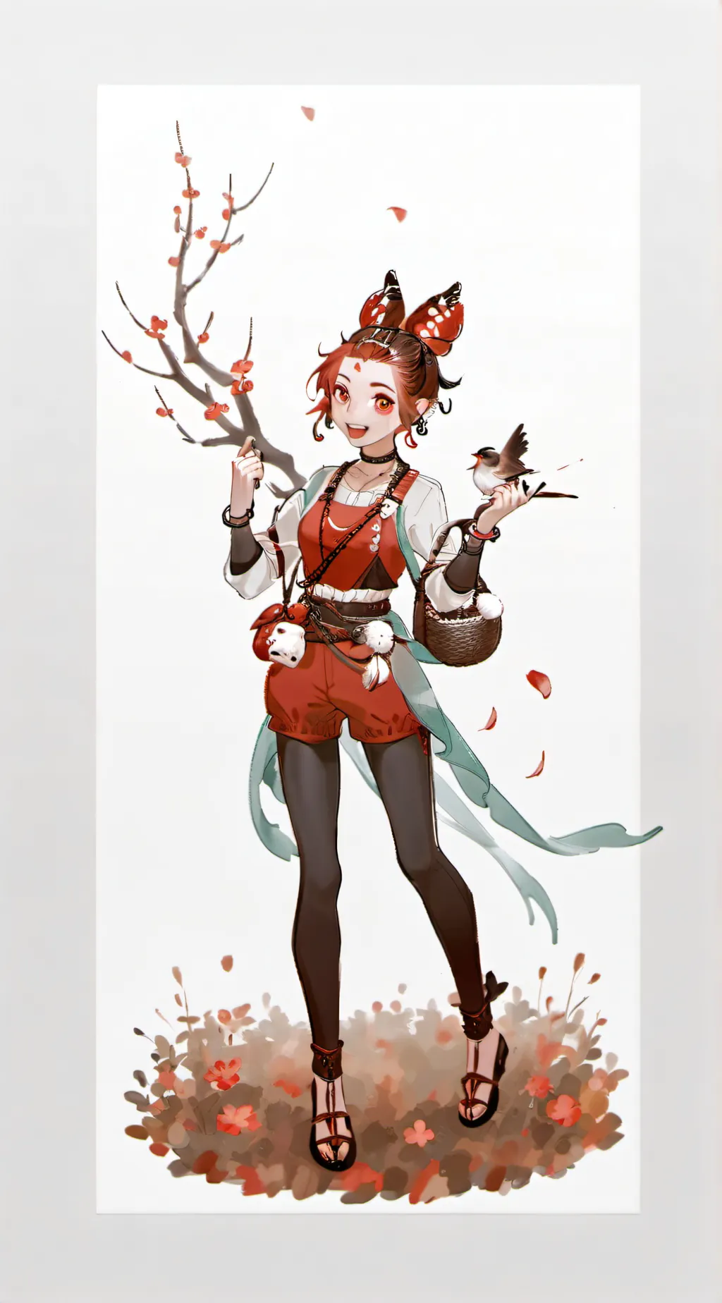 ai character: Demon slayer background