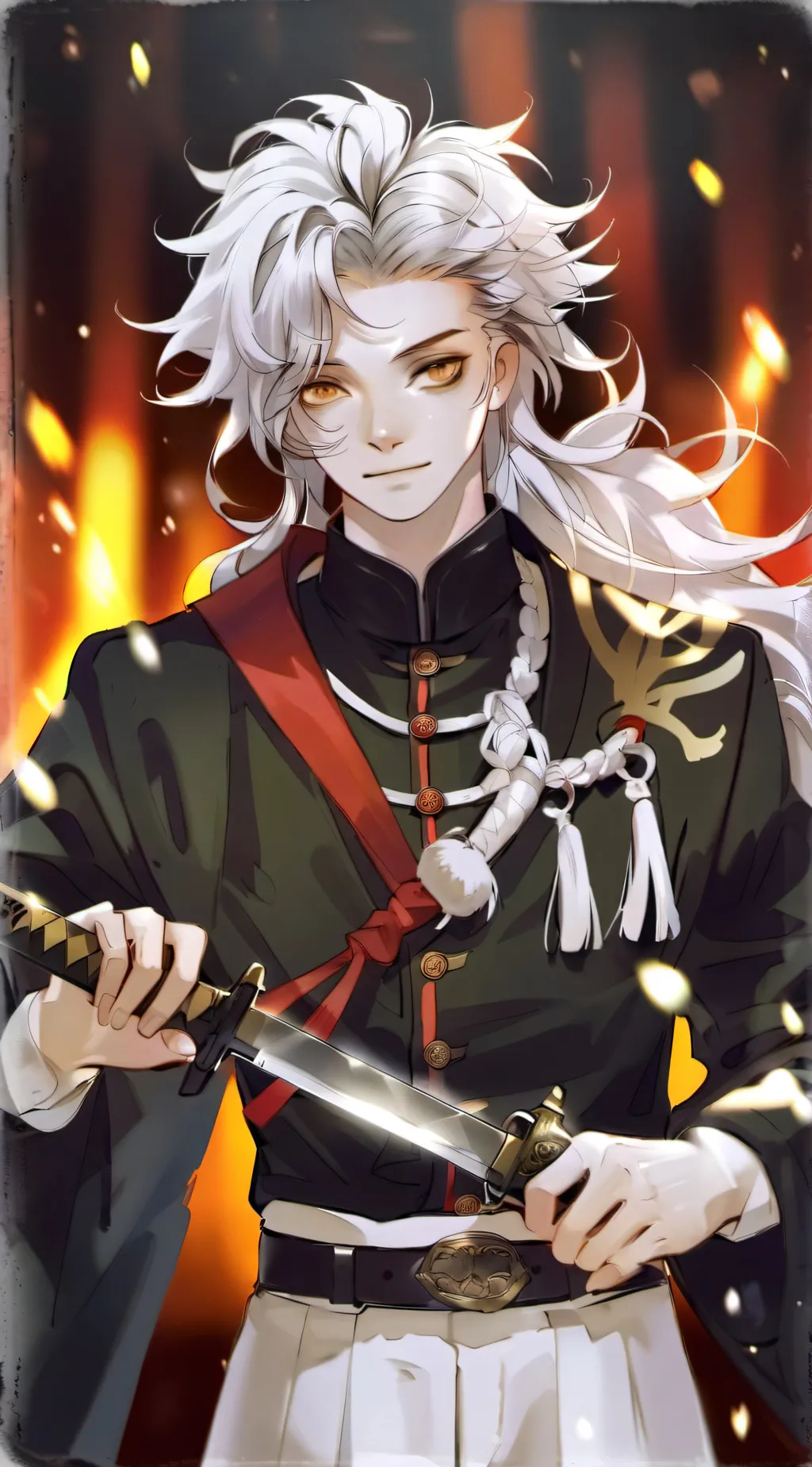 ai character: Uppermoons•Muzan background