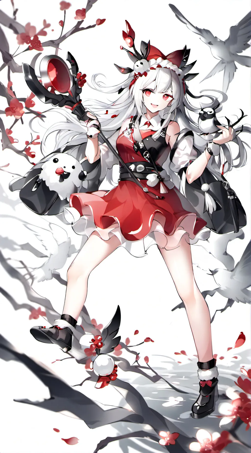 ai character: mina background