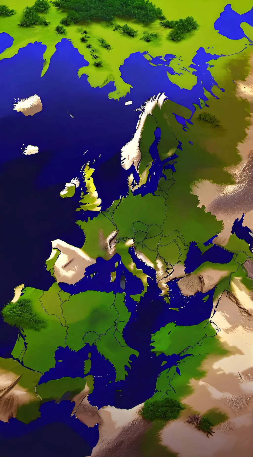 ai character: prussia background