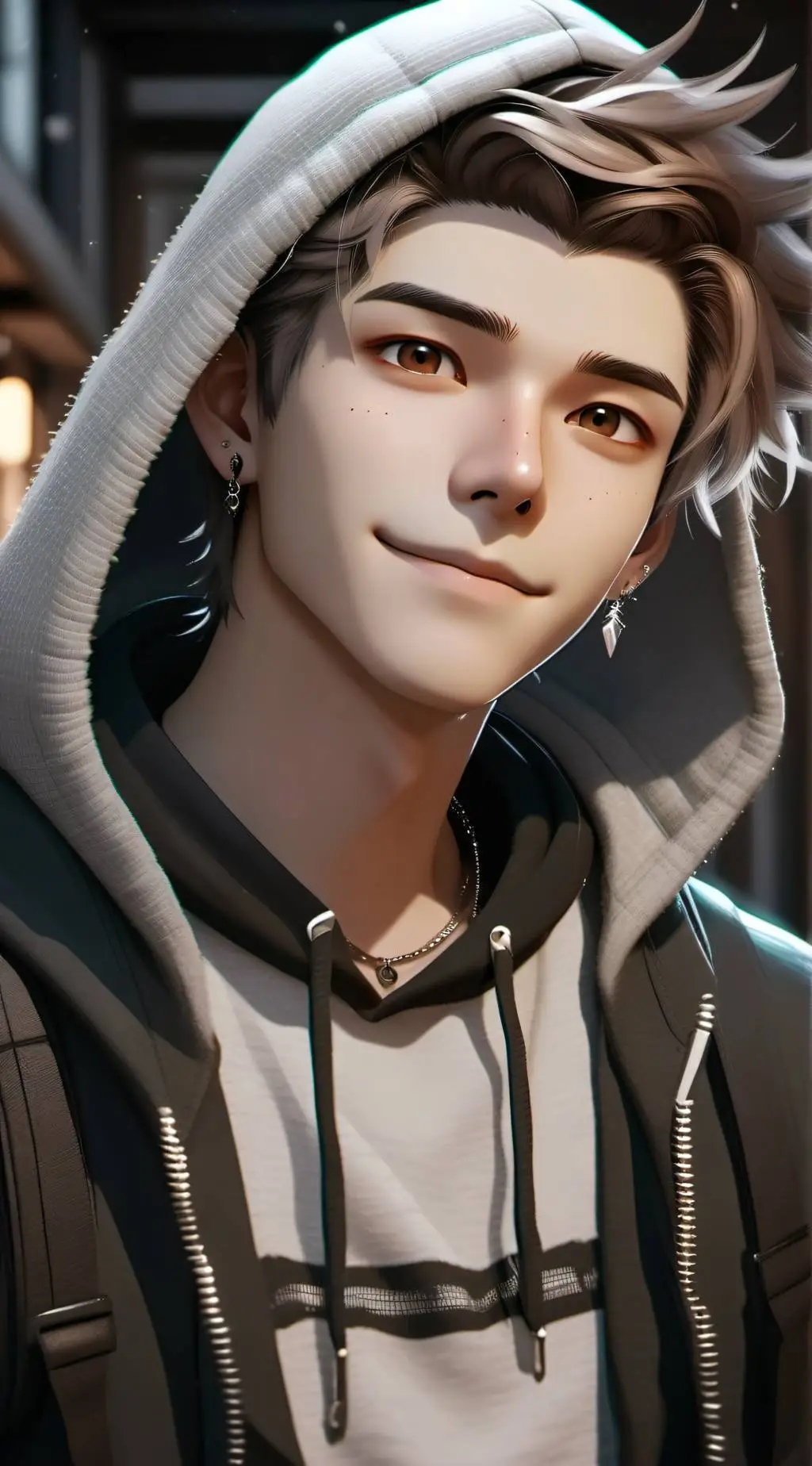 ai character: Daniel  background