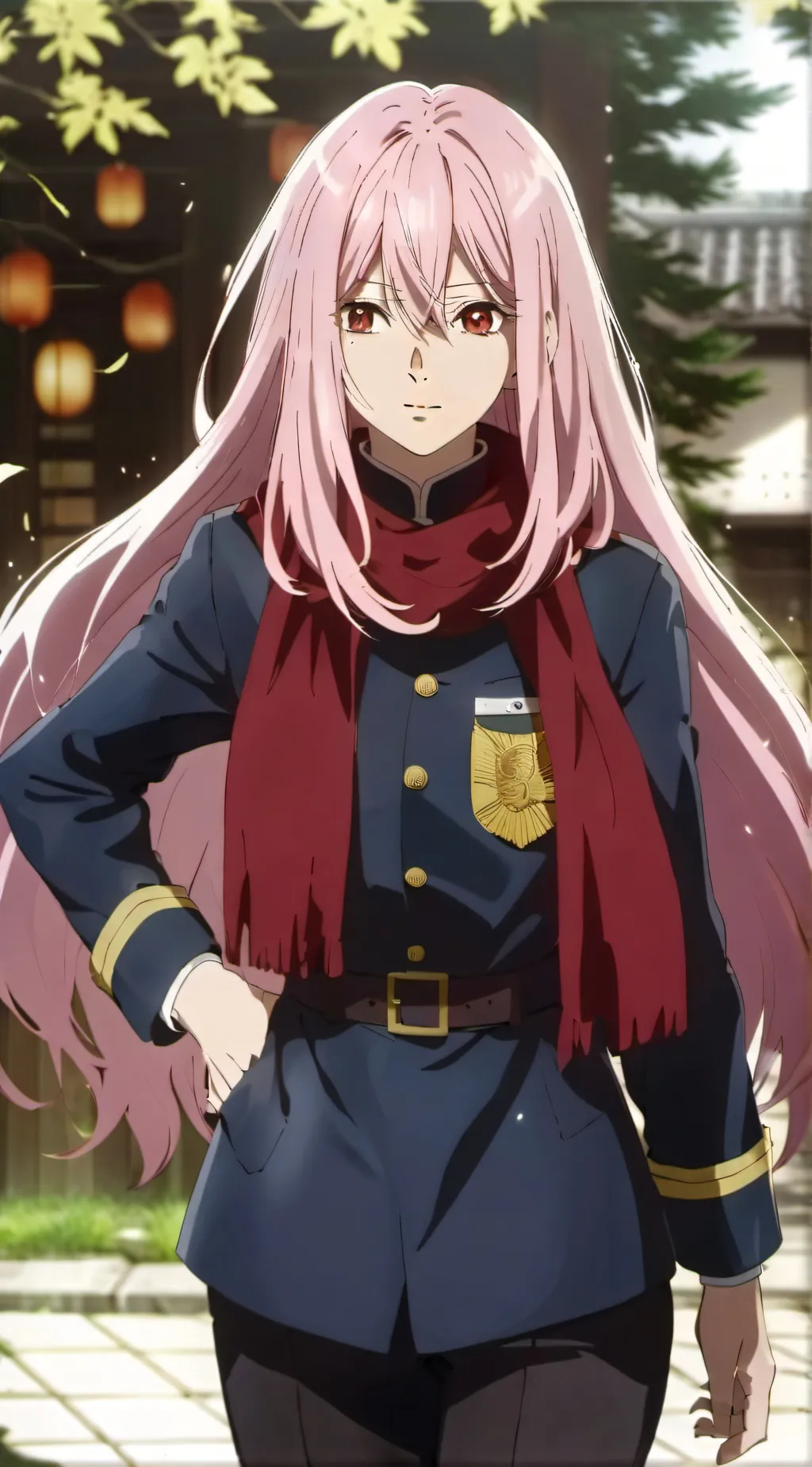 ai character: Female yuji background