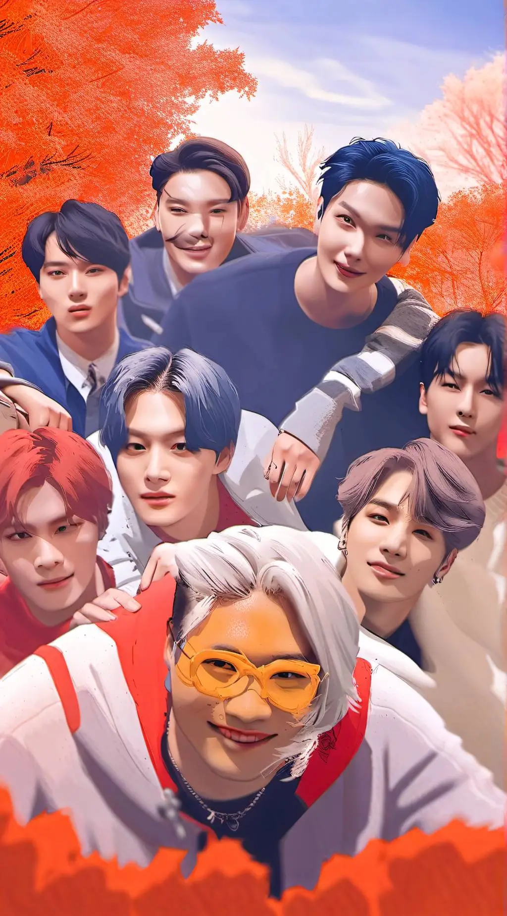 ai character: Skz:Couples background