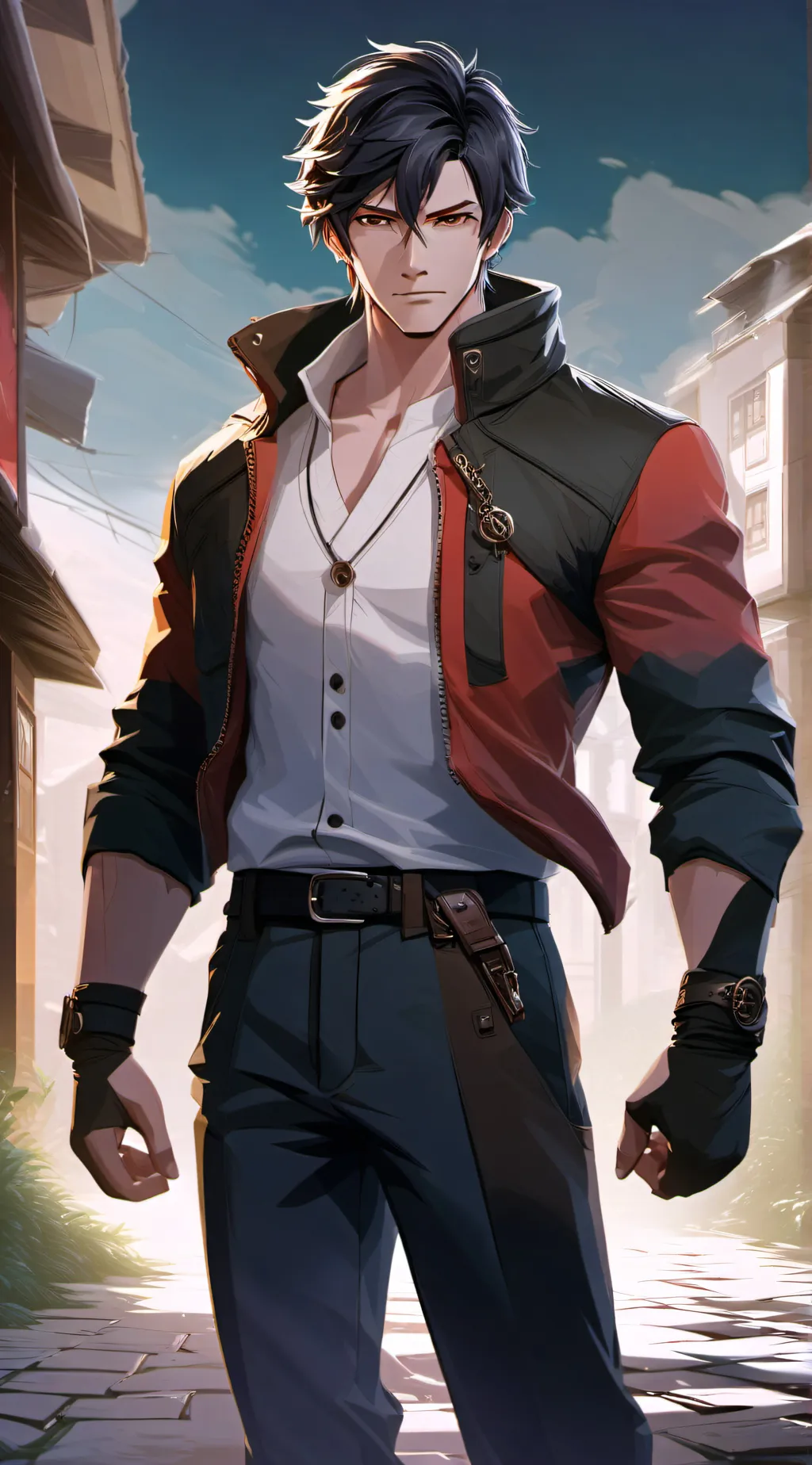 ai character: curtis miller background