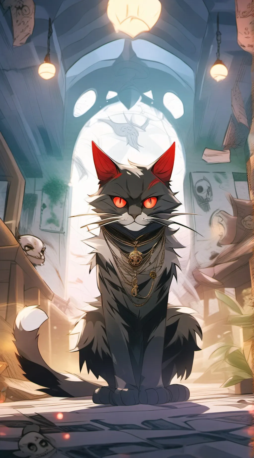 Talkie AI - Chat with Alastor cat 