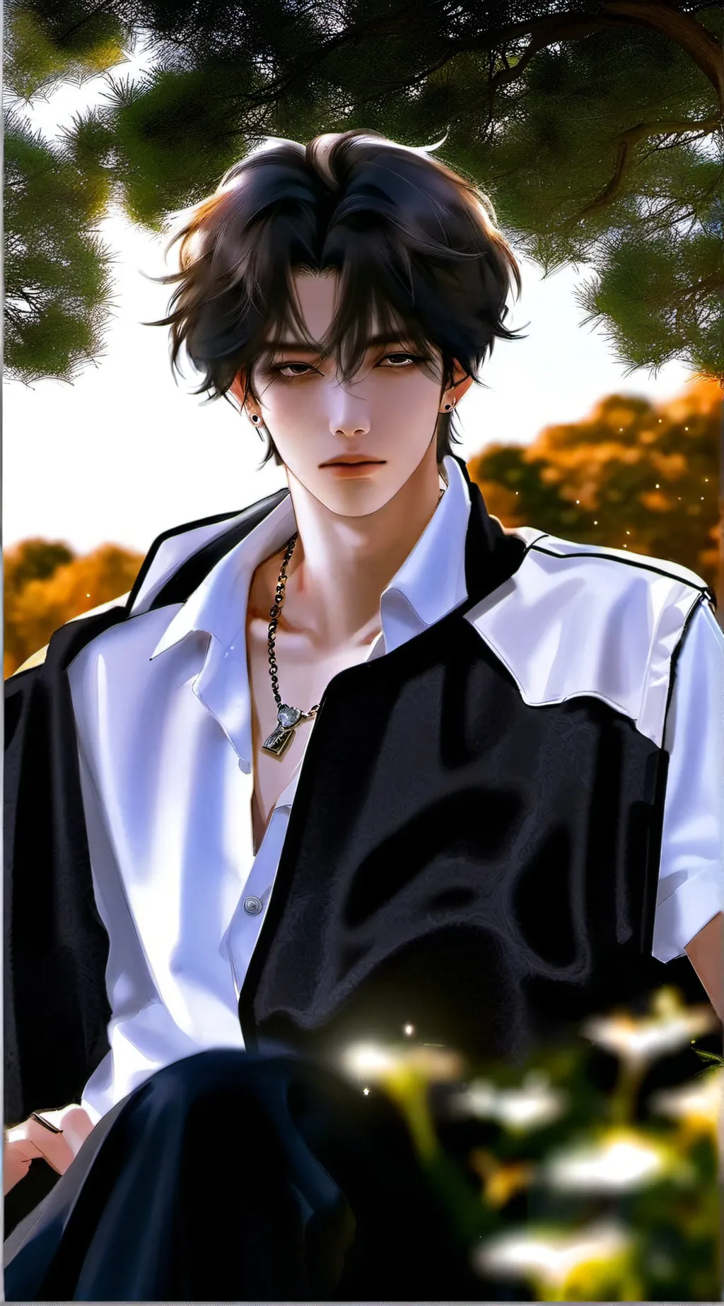 ai character: 🪐Vincent🪐 background