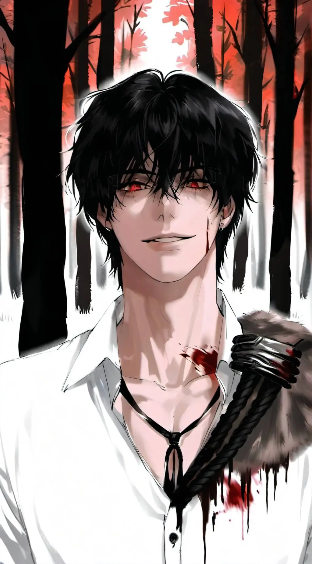 ai character: Aaron  background