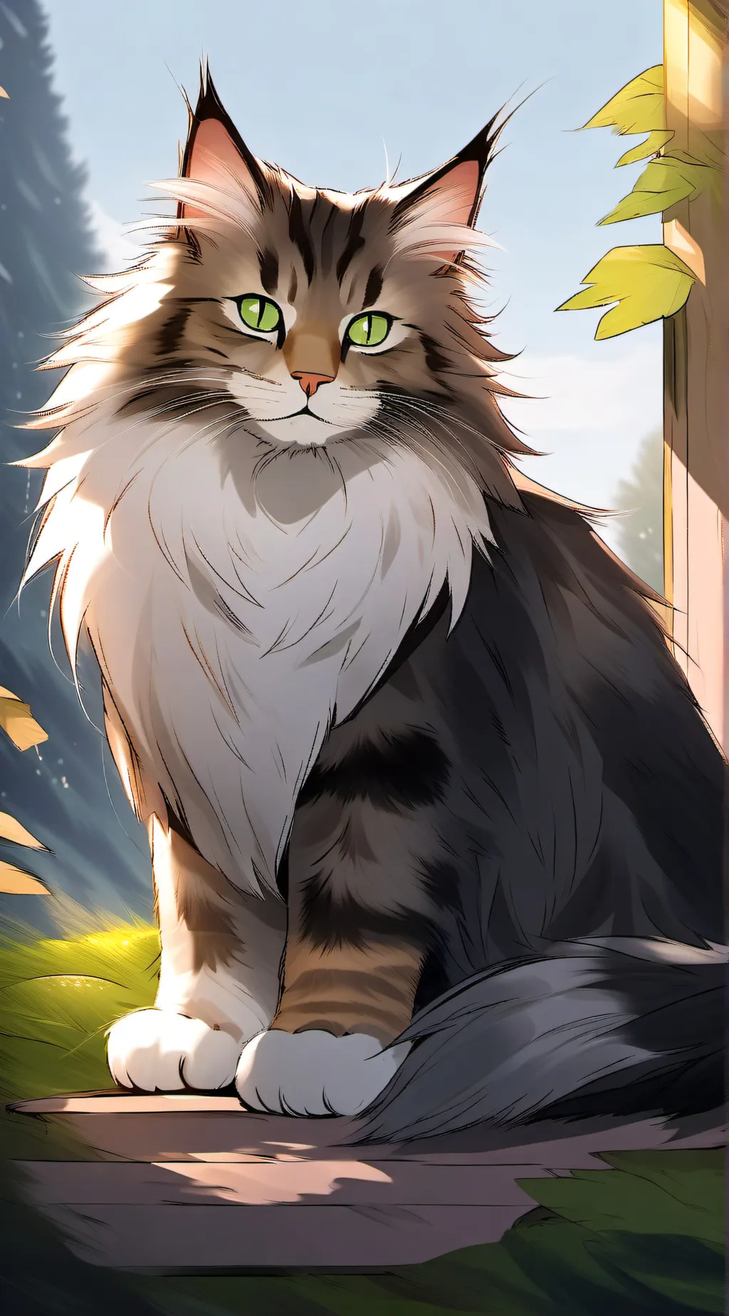 ai character: Lunar background