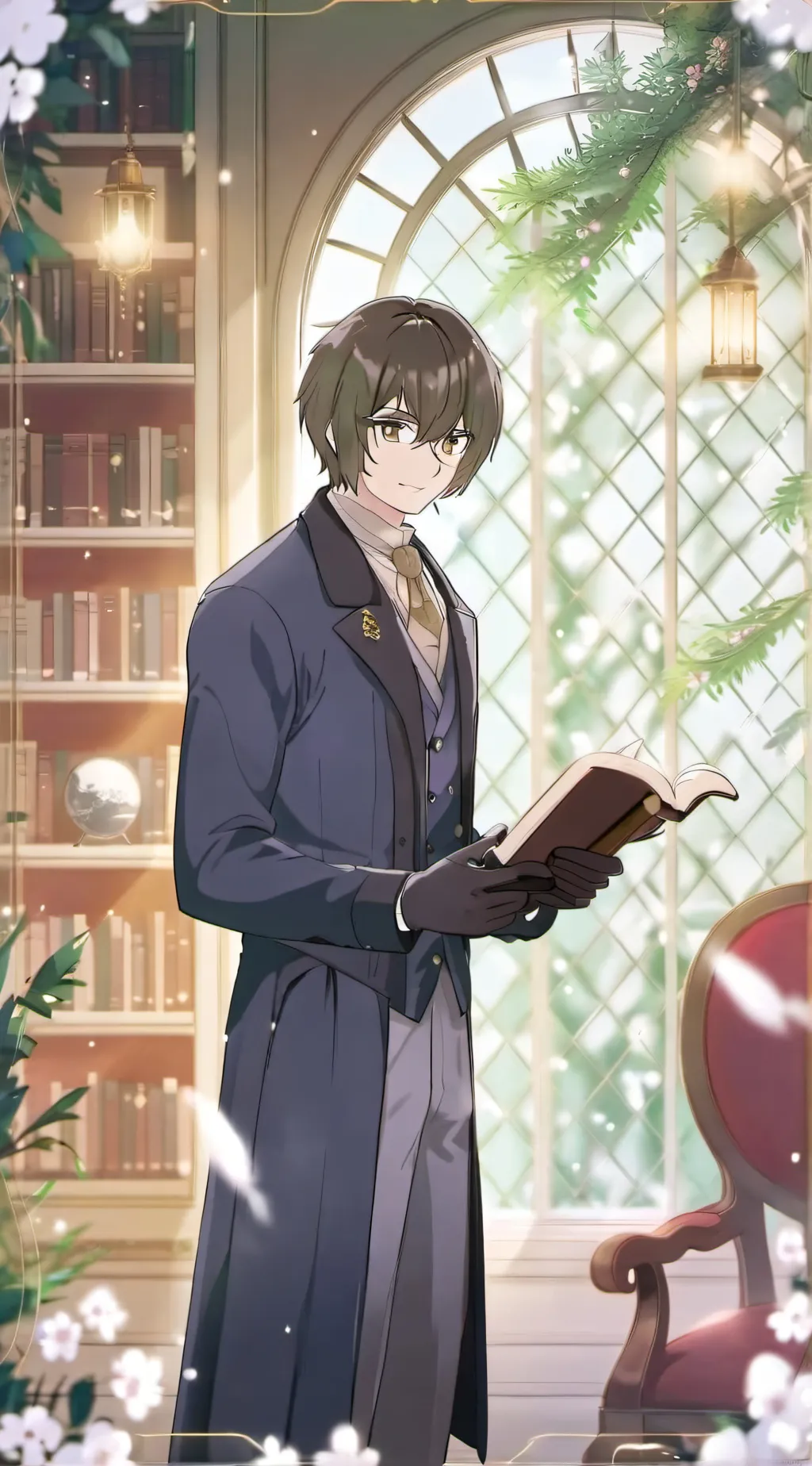 ai character: max background