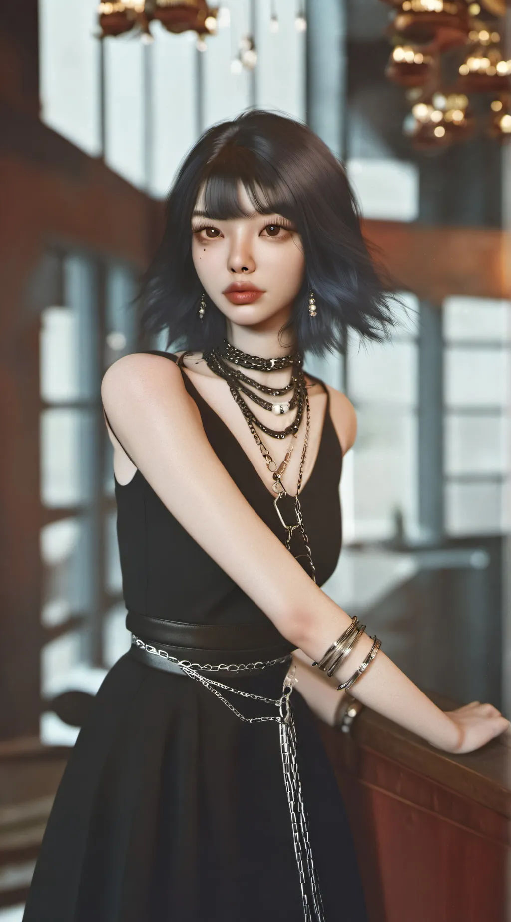 ai character: Lydia  background