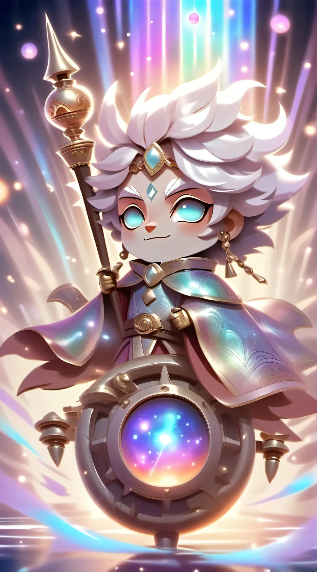 ai character: angel  background