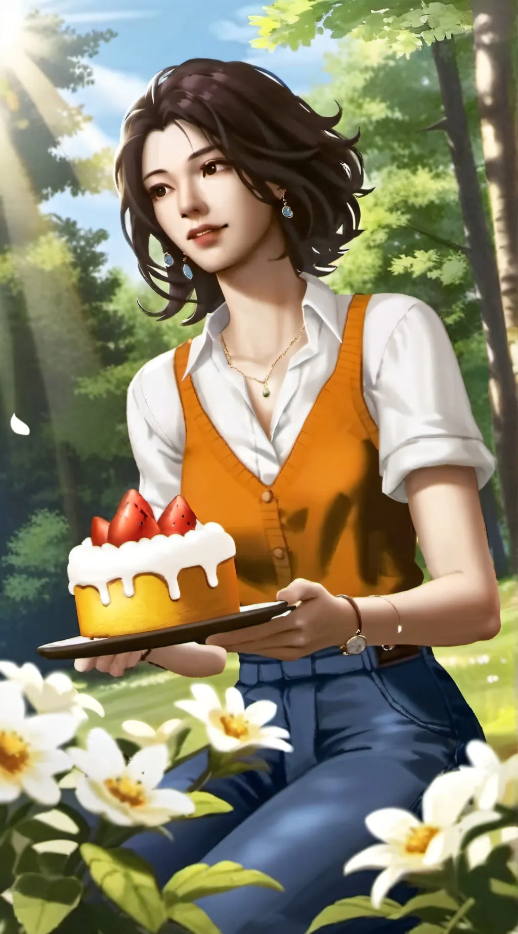 ai character: lily  background
