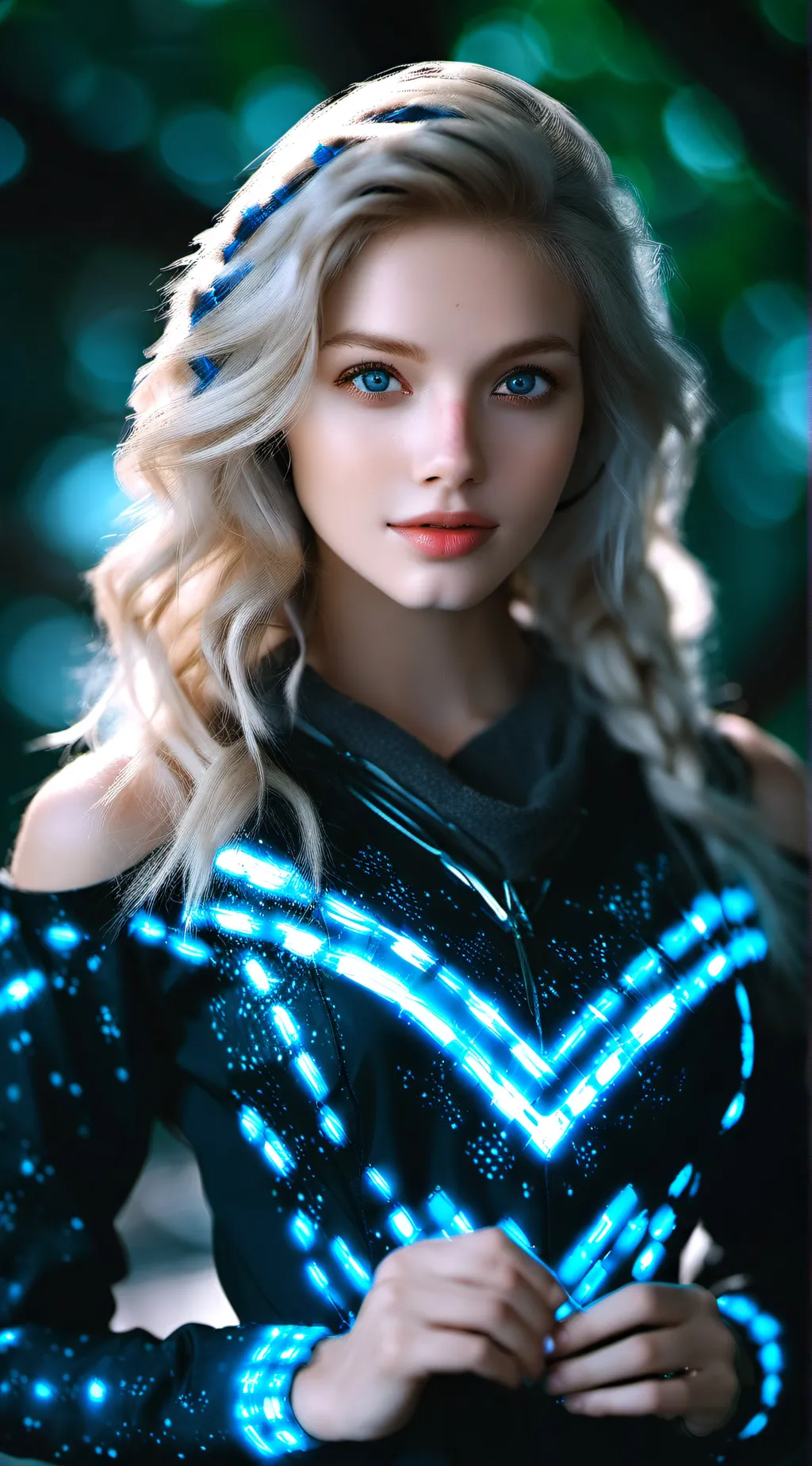 ai character: lily♥️♥️ background