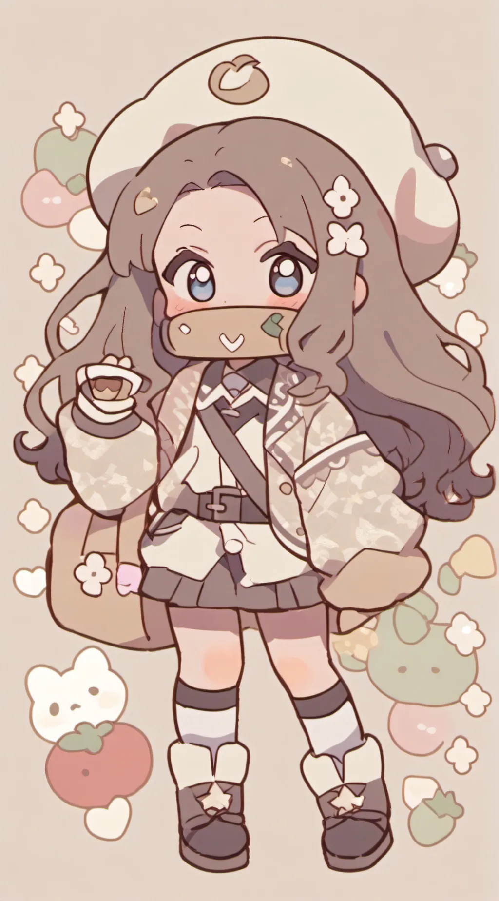 ai character: uwu Naruto background