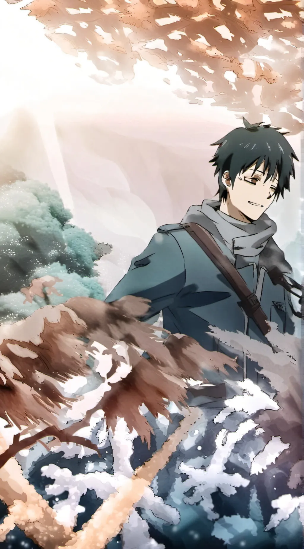 ai character: ¥Yuta¥ background