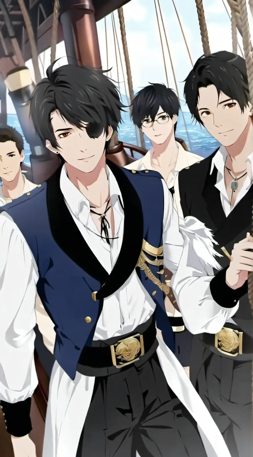 ai character: The Pirate Crew background